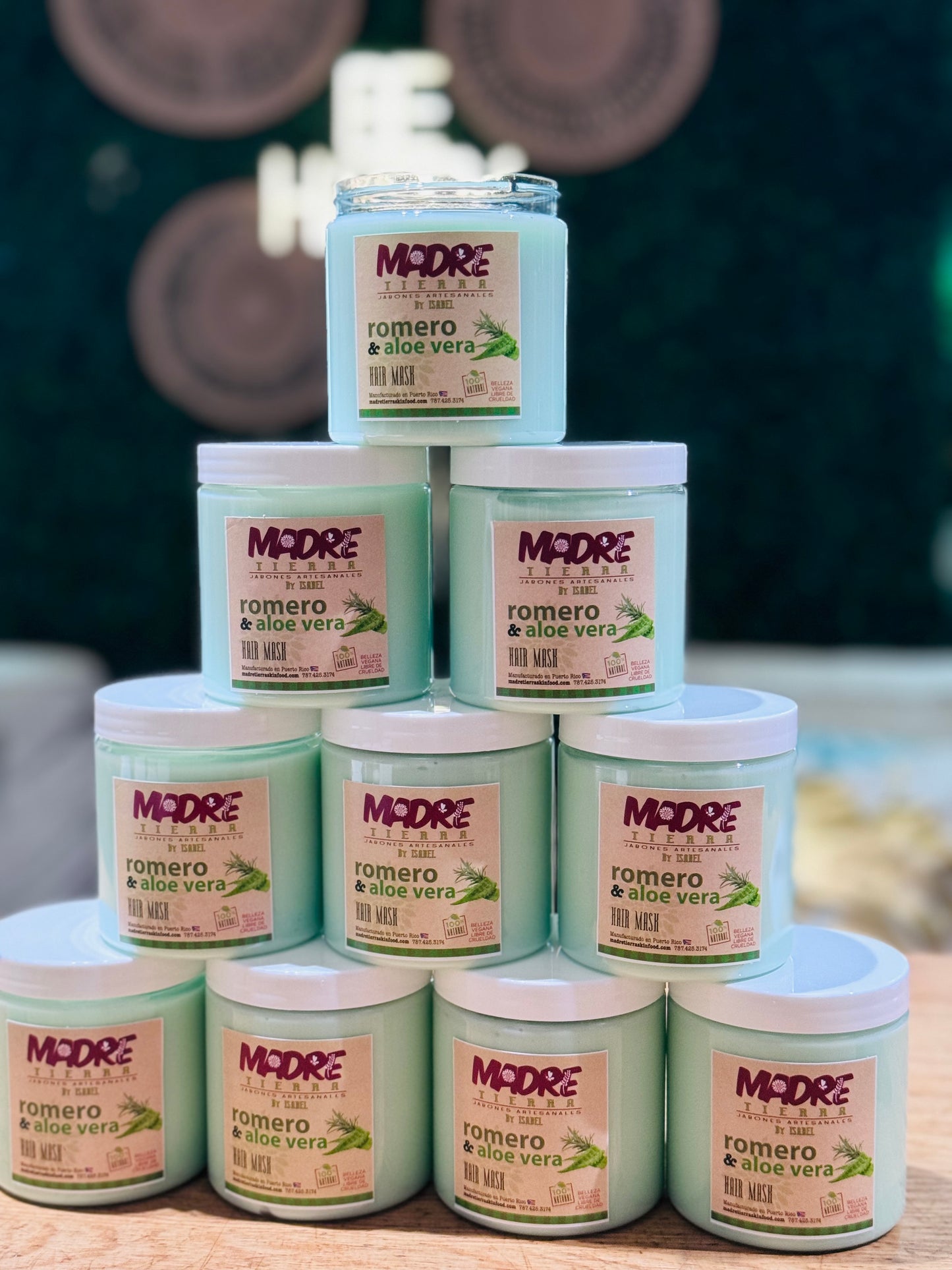Mascarilla Capilar- Romero & Aloe Vera