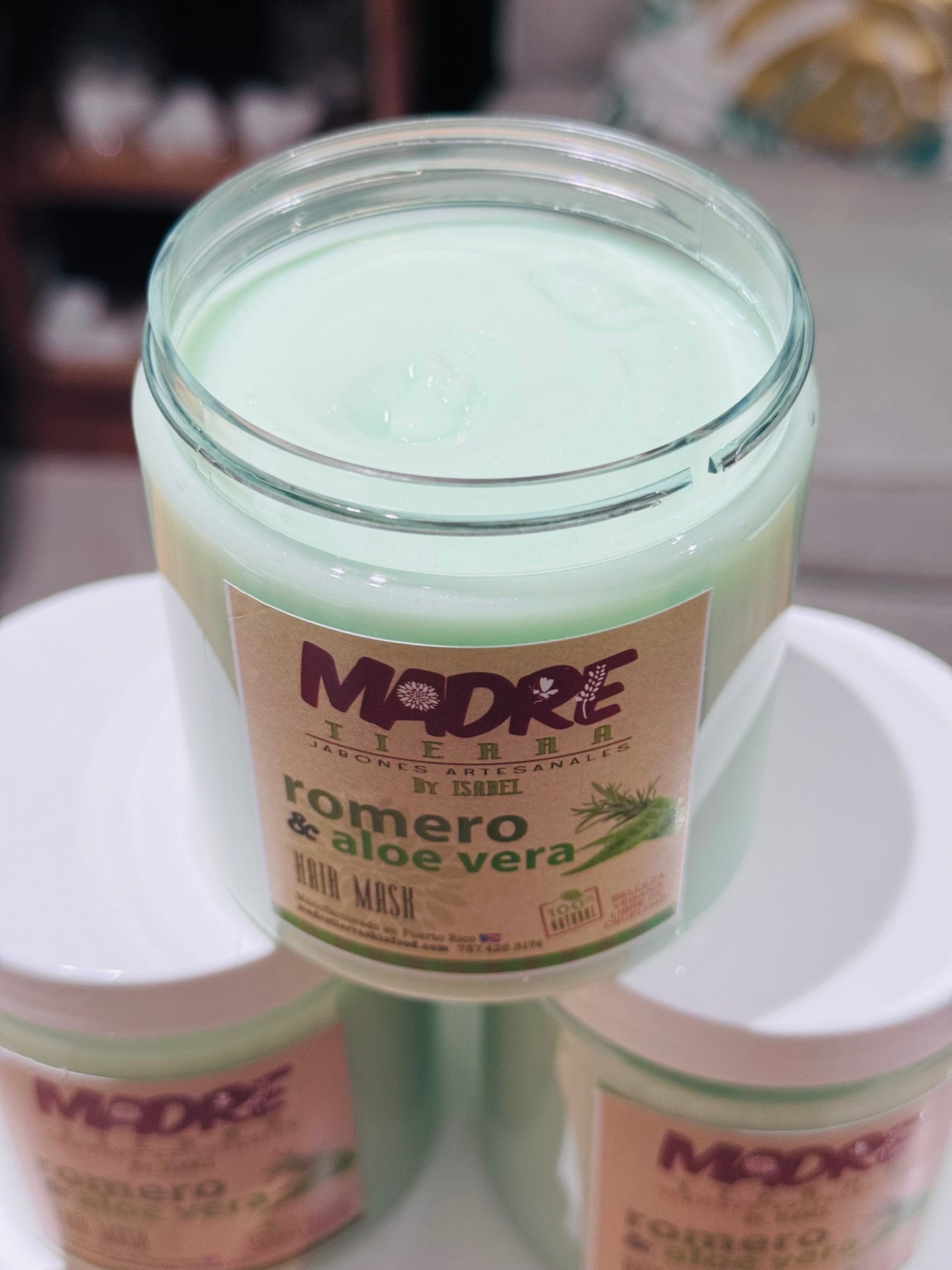 Mascarilla Capilar- Romero & Aloe Vera