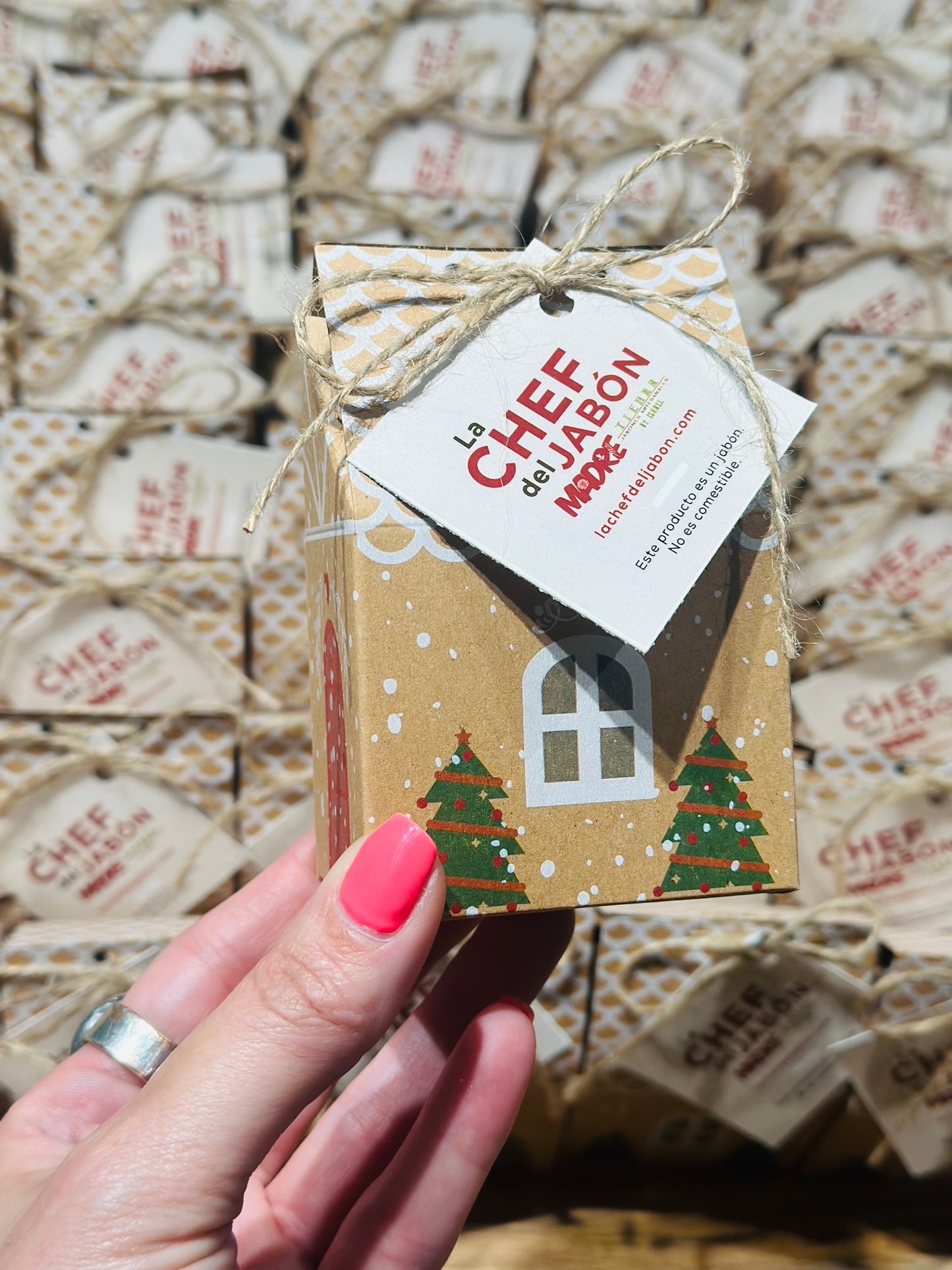 Gingerbread Soap- House Box
