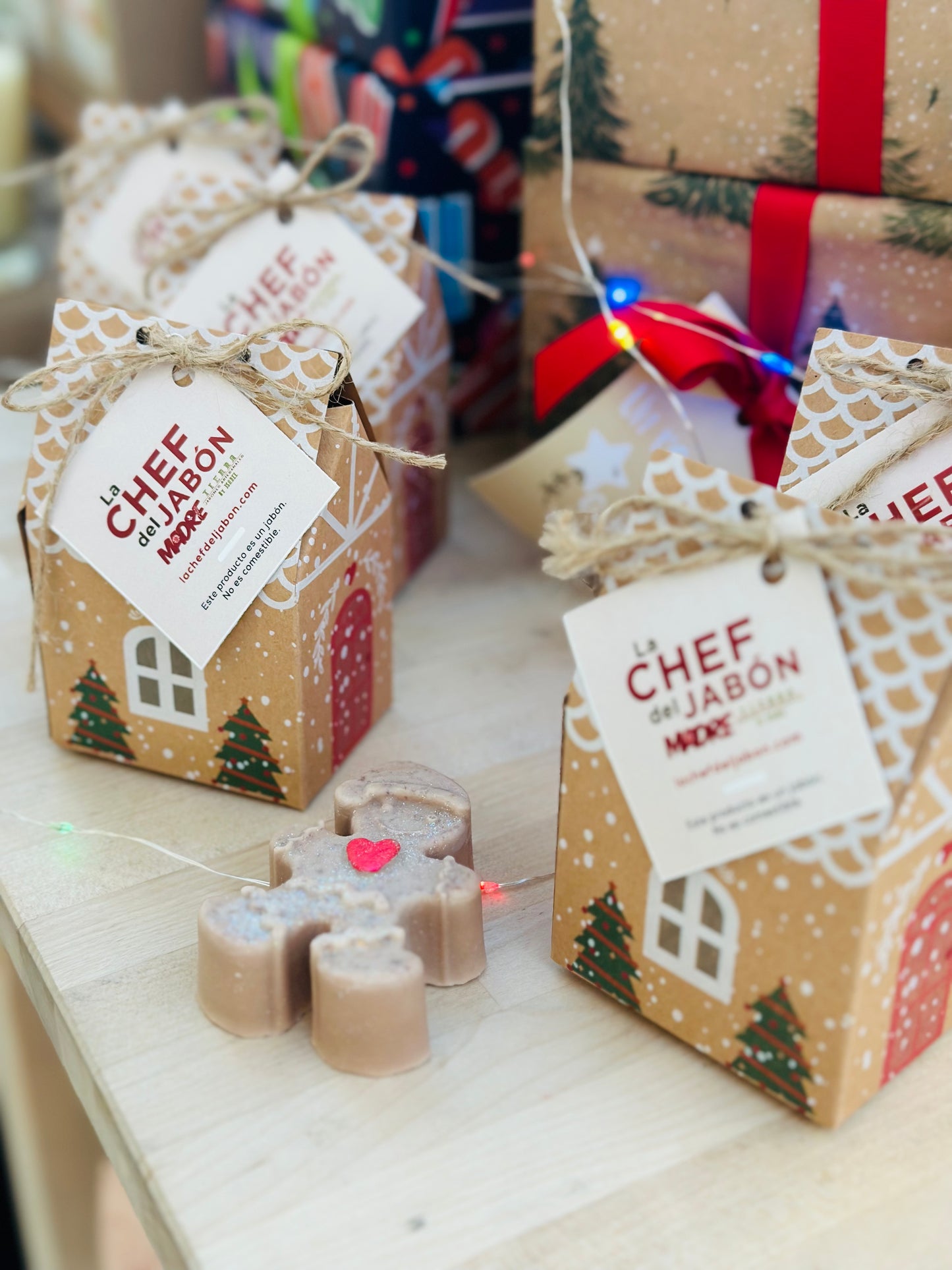 Gingerbread Soap- House Box