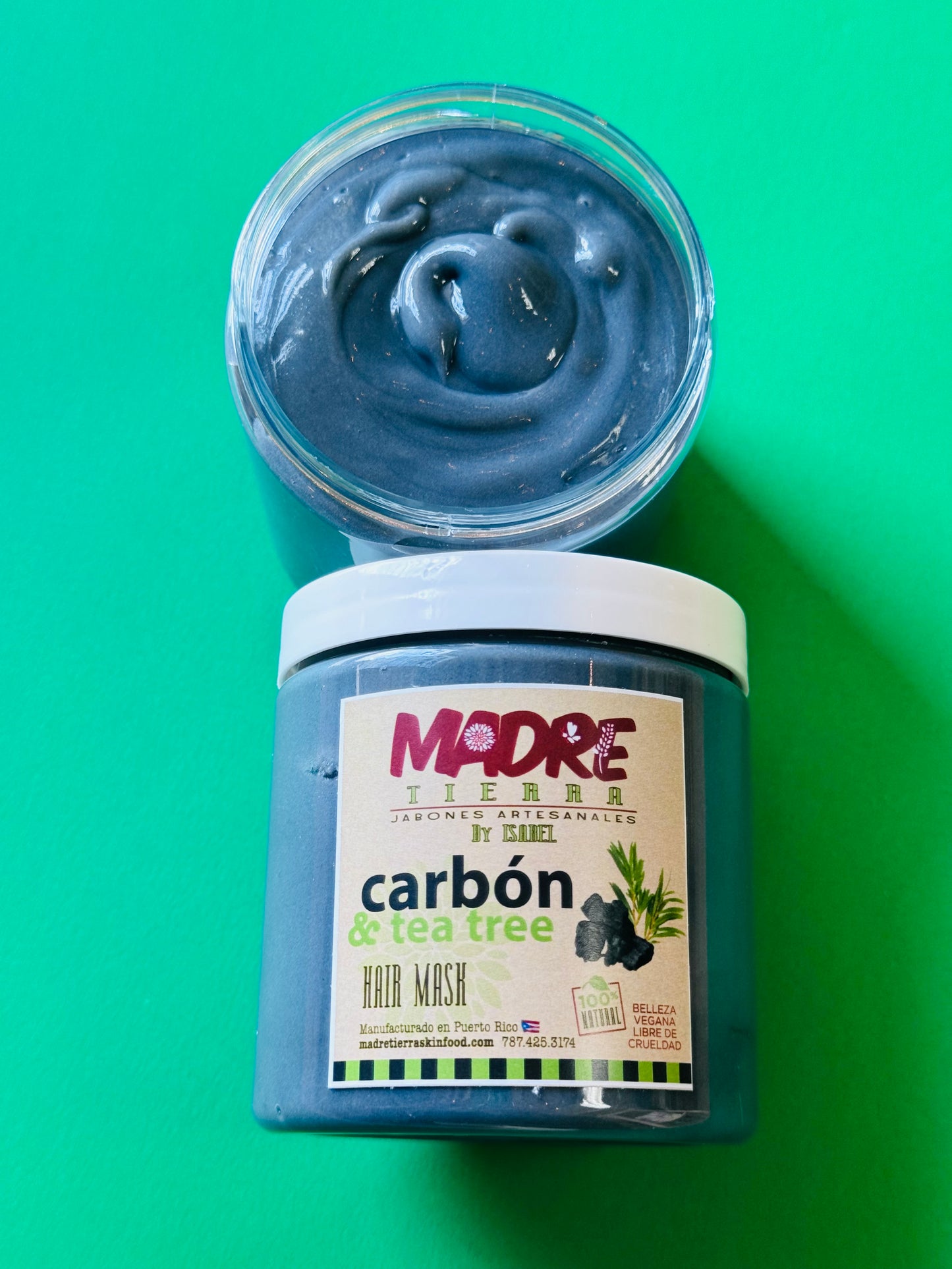 Mascarilla Capilar- Carbón Activado