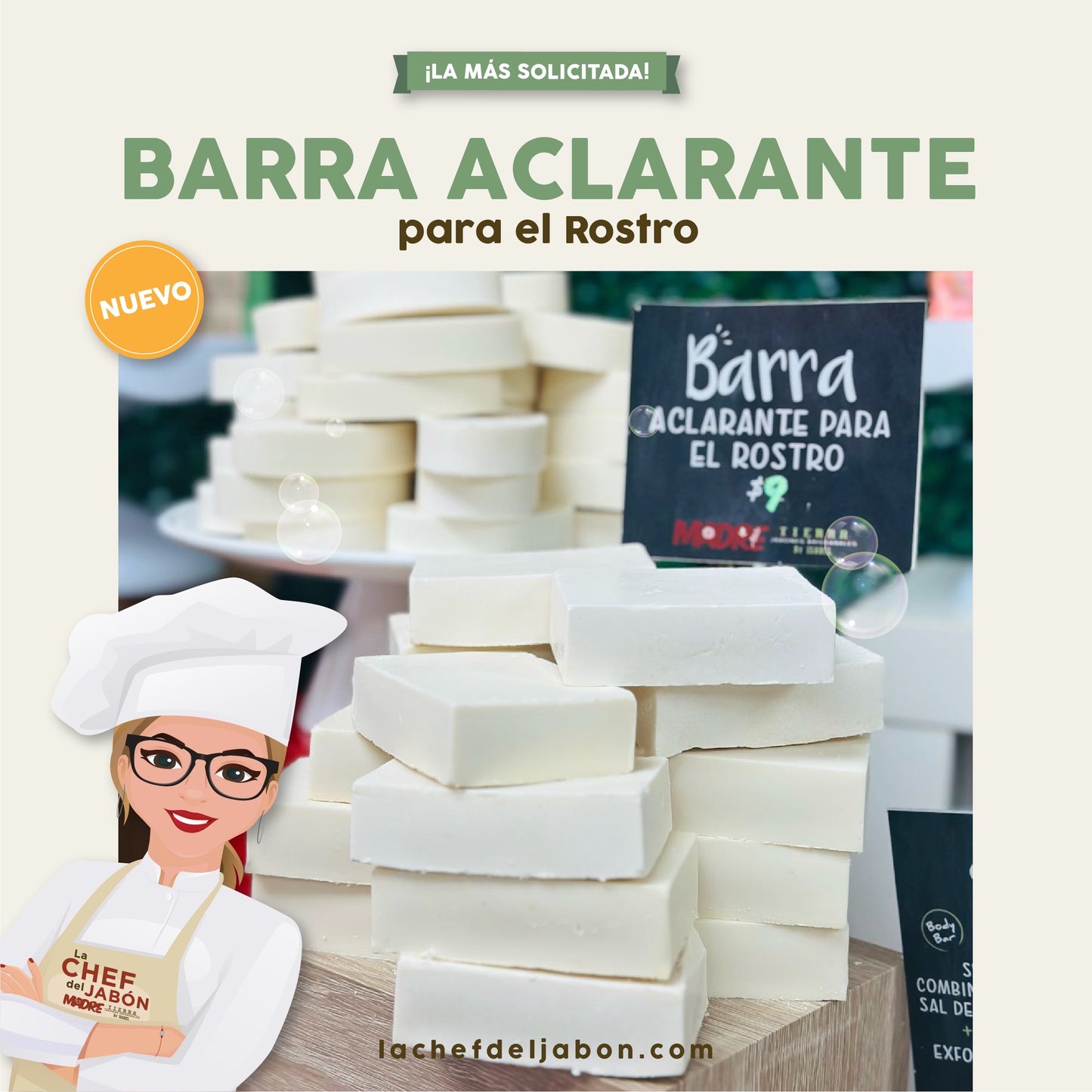 Barra Aclarante 2.5 oz