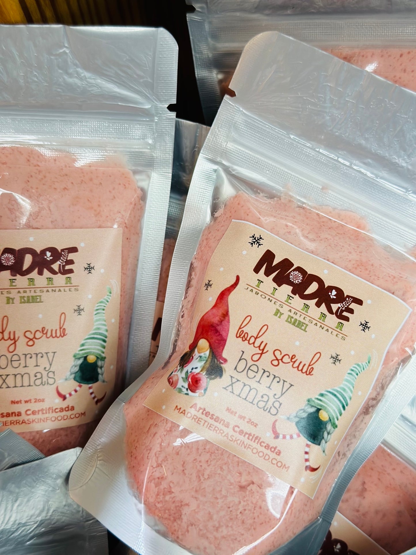 Body Scrubs- Navideños 2.5oz (todos)