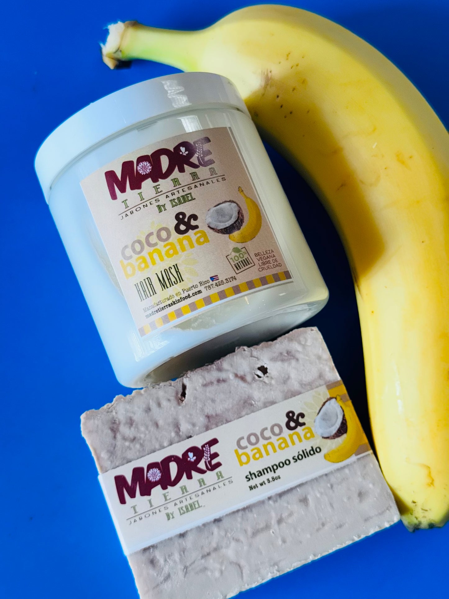 Shampoo Sólido- Coco & Banana