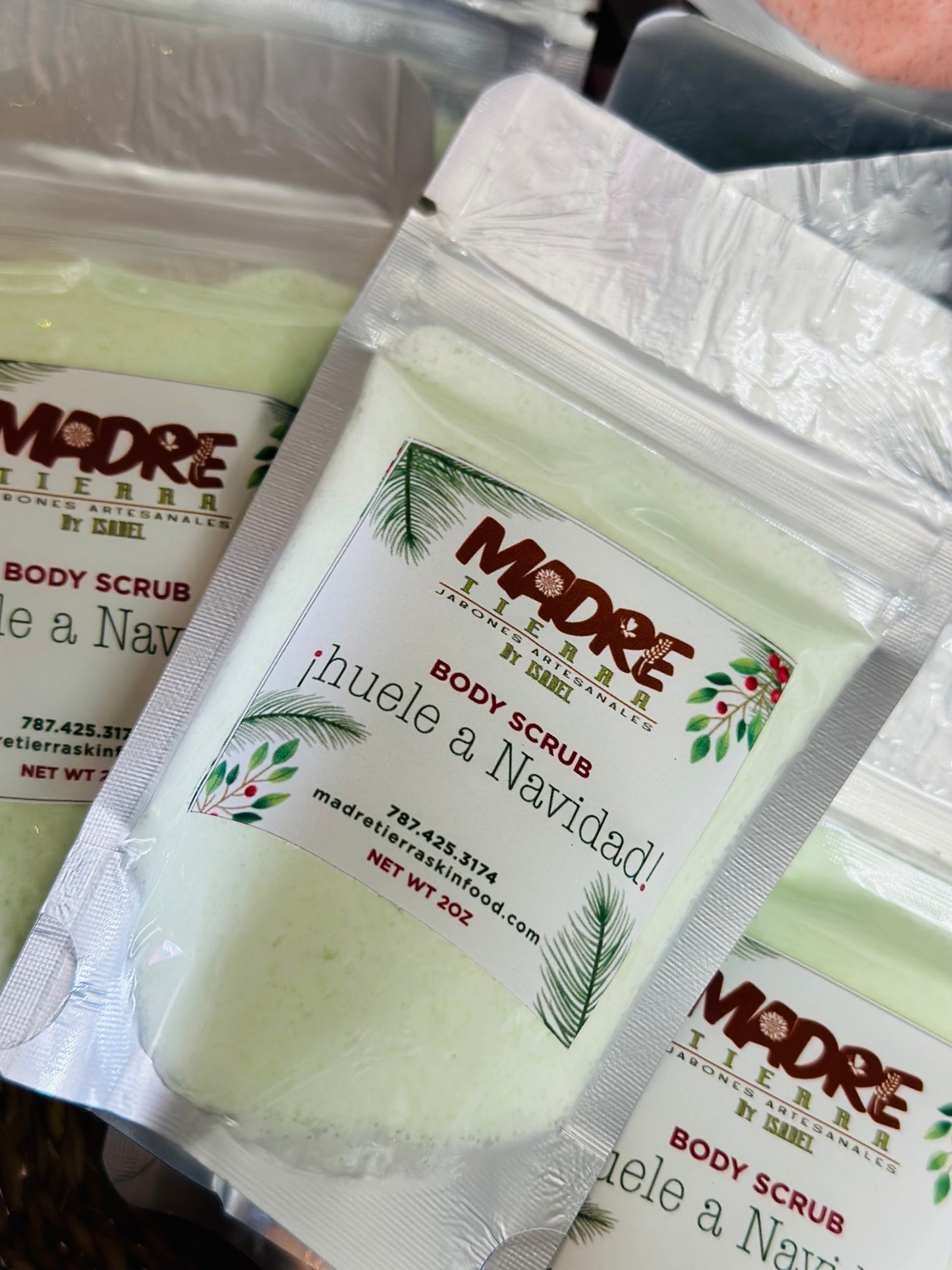 Body Scrubs- Navideños 2.5oz (todos)