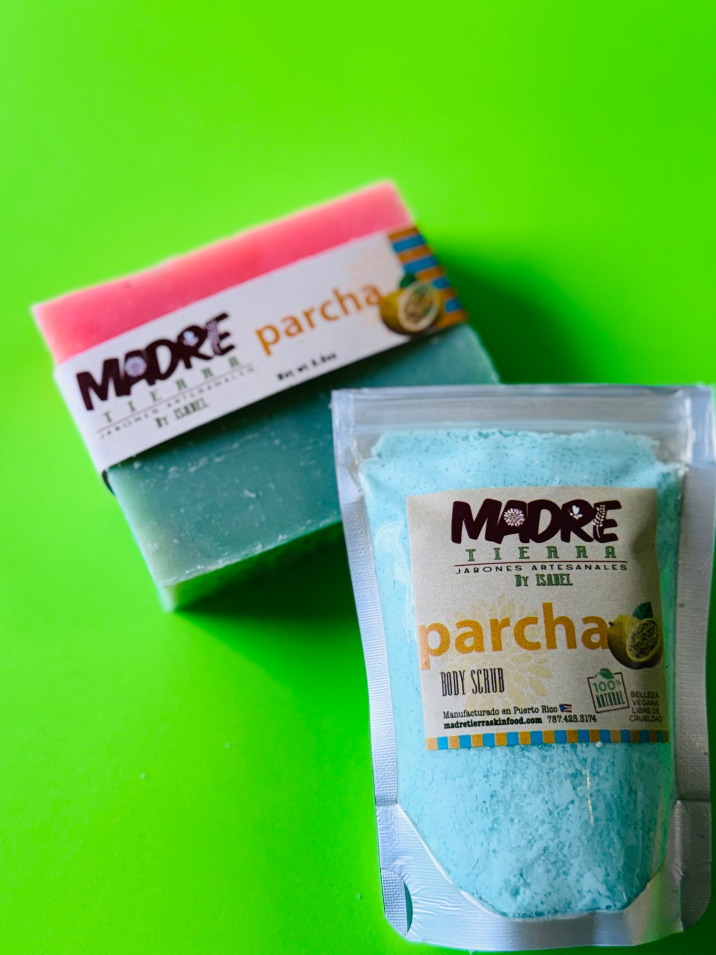 Jabón Artesanal-Parcha