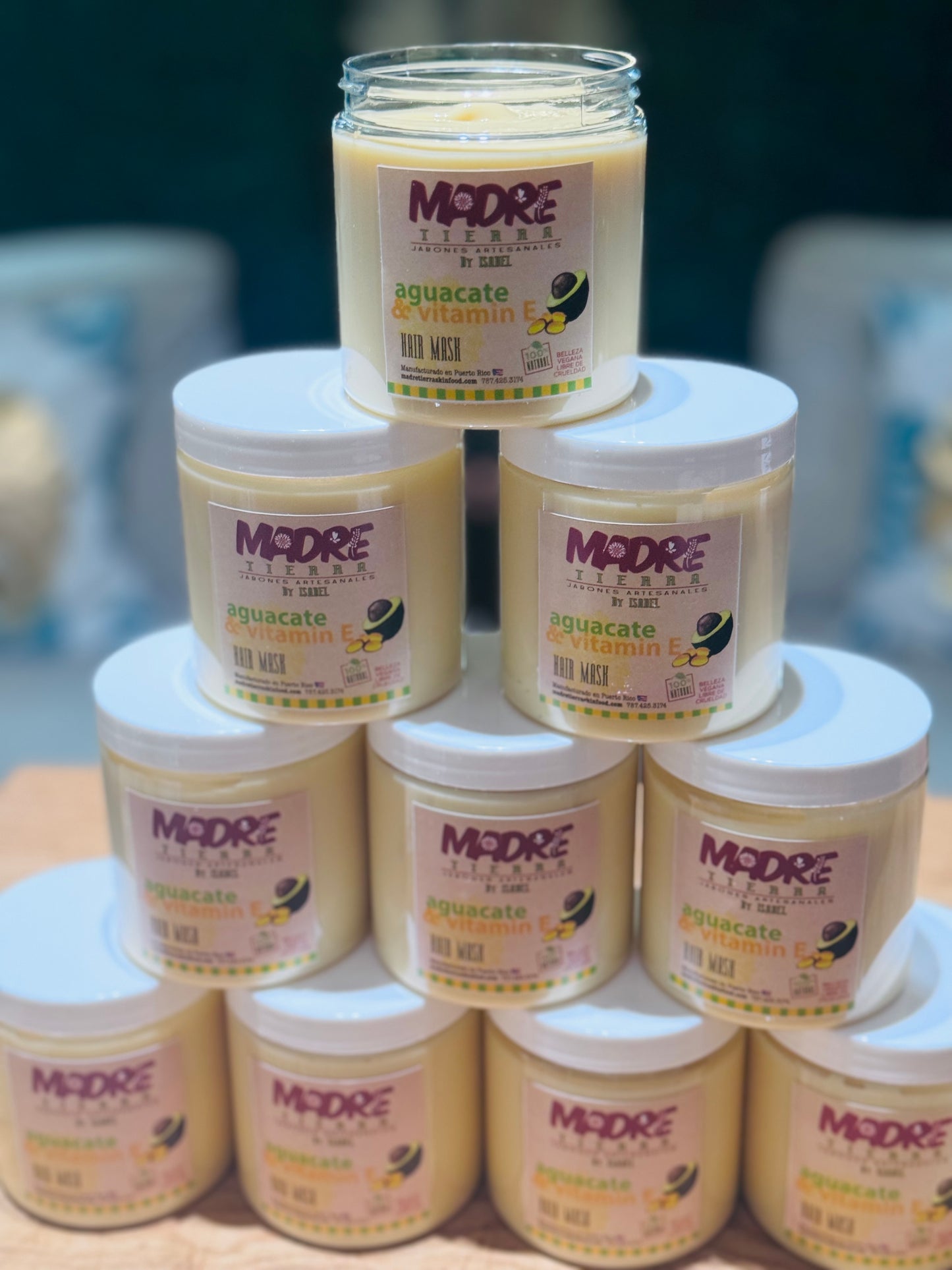 Mascarilla Capilar- Aguacate & Vitamina E