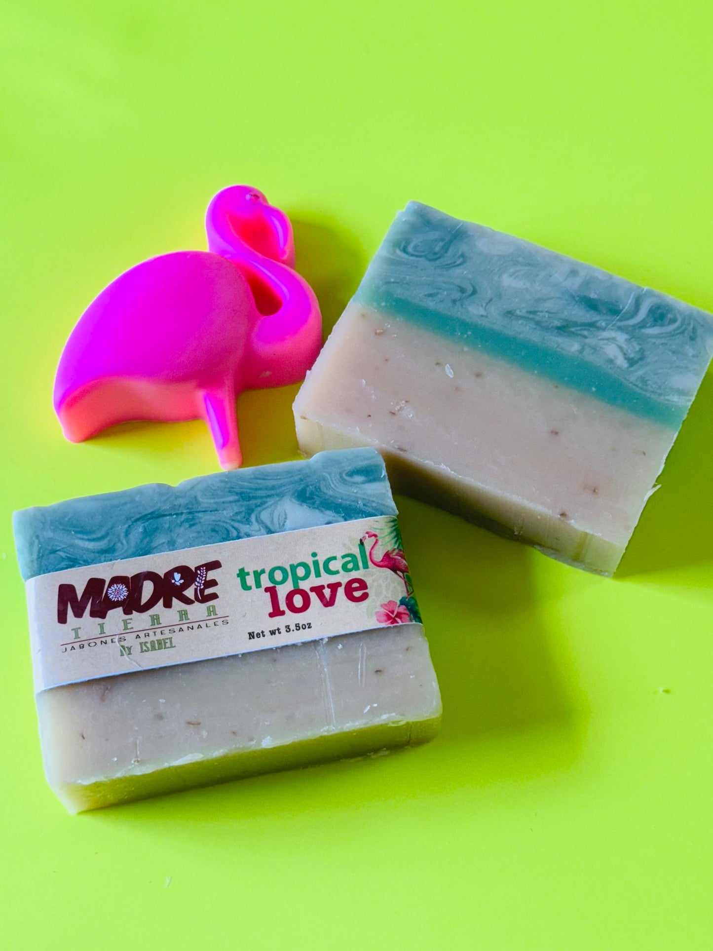 Jabón Artesanal-Tropical Love