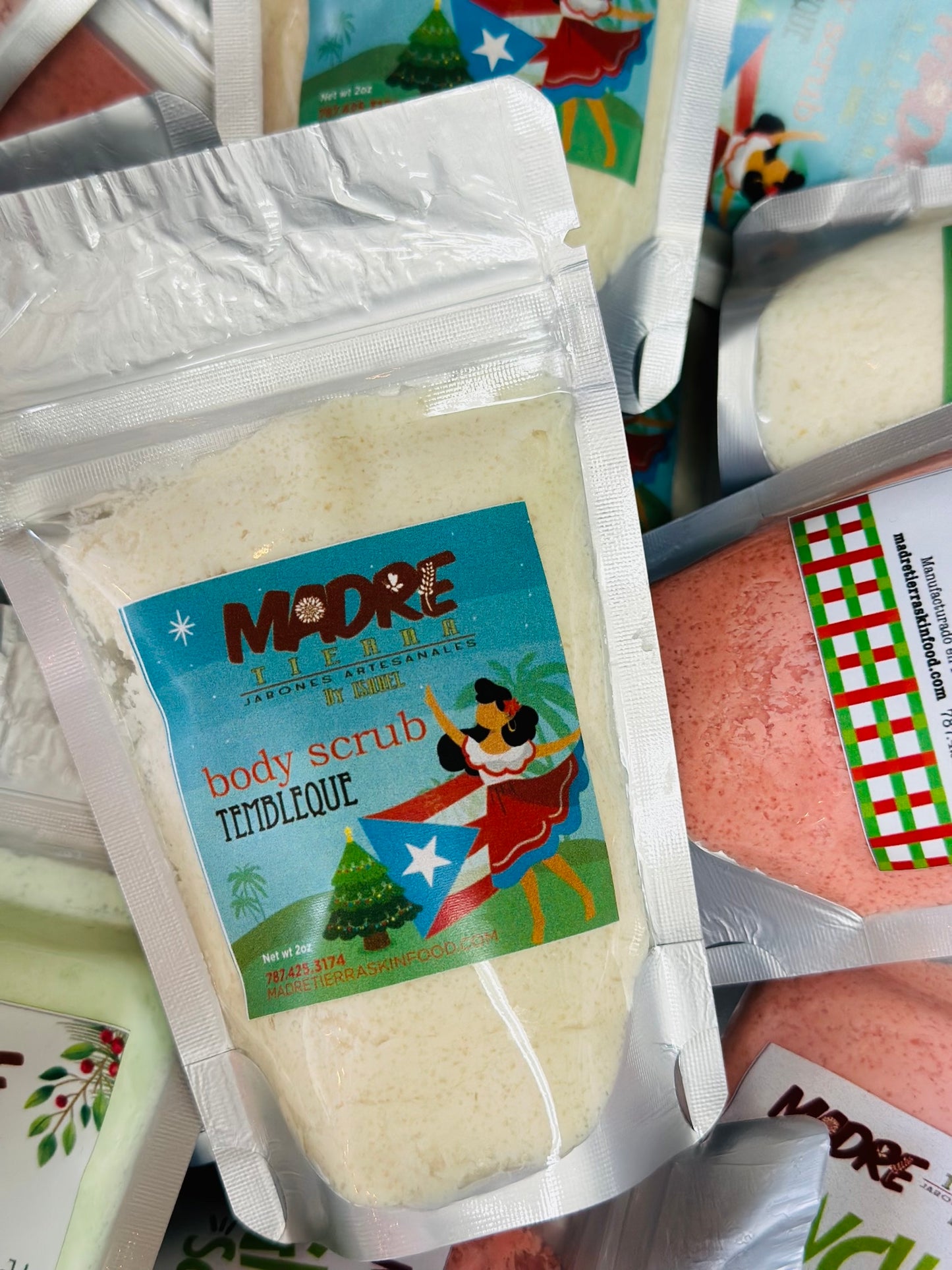 Body Scrubs- Navideños 2.5oz (todos)