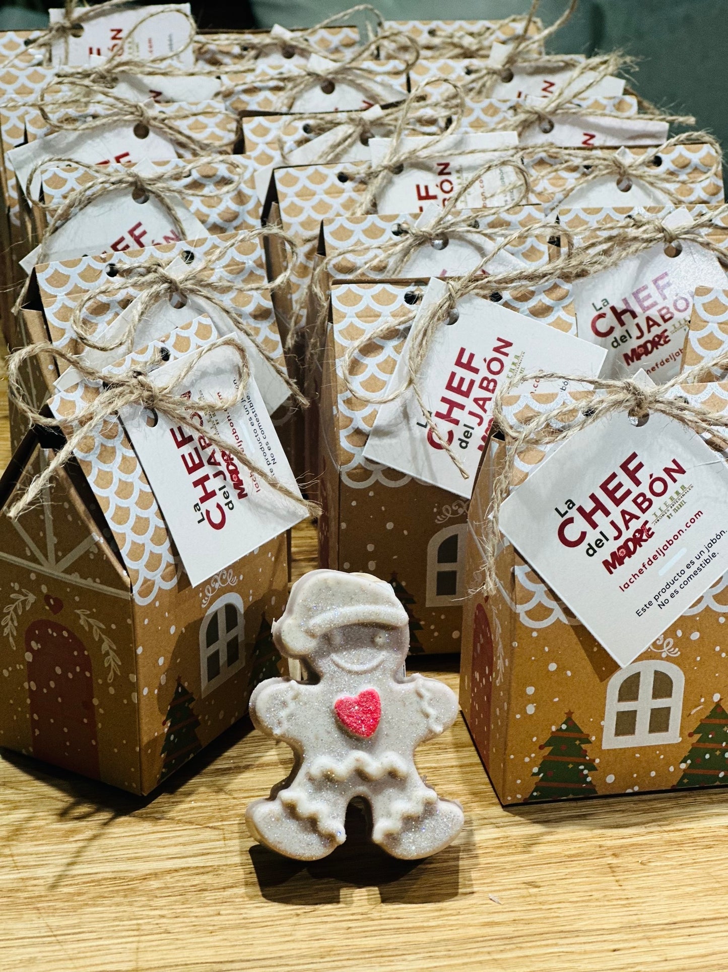 Gingerbread Soap- House Box