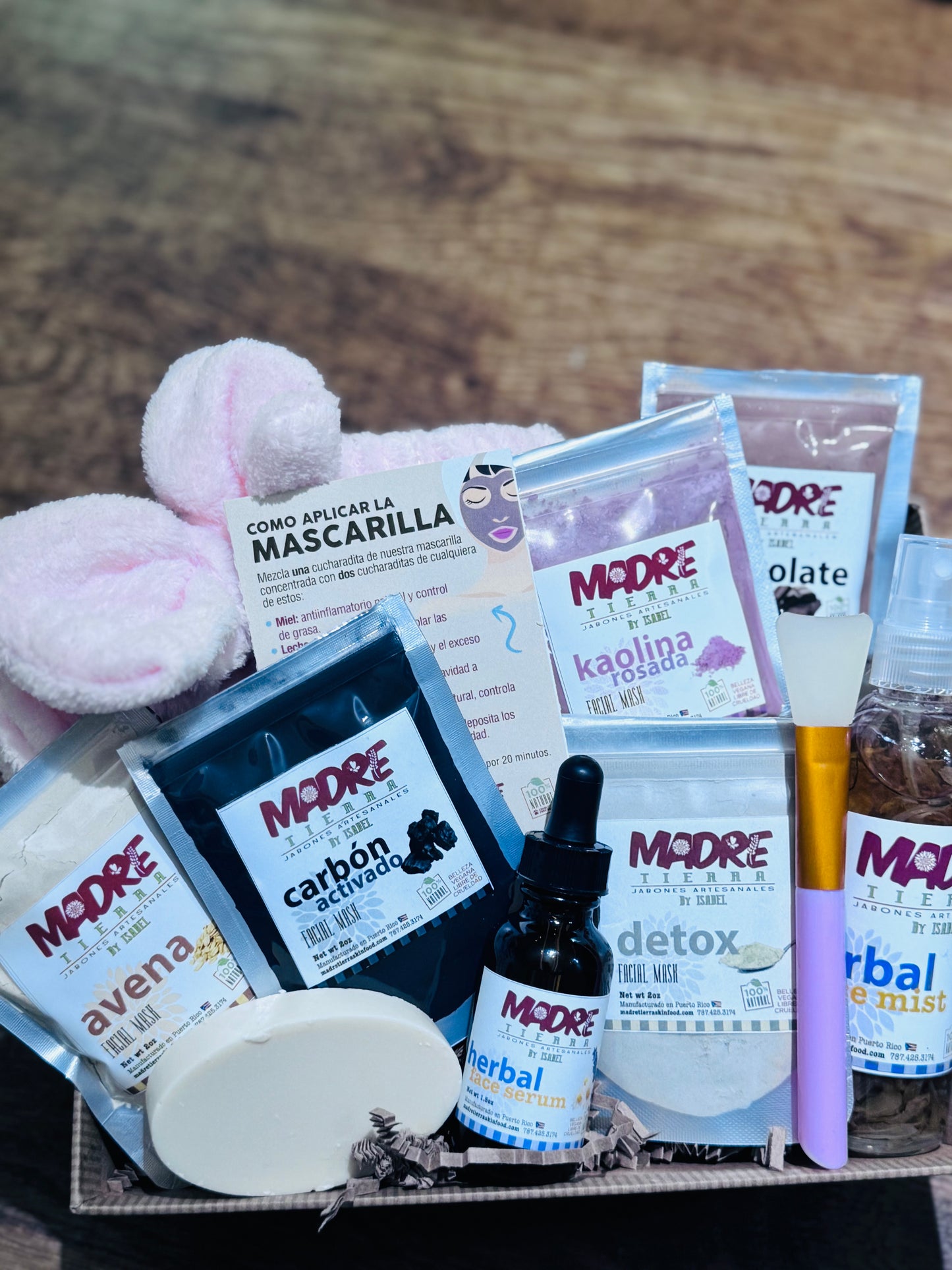 Mascarillas Faciales- kit