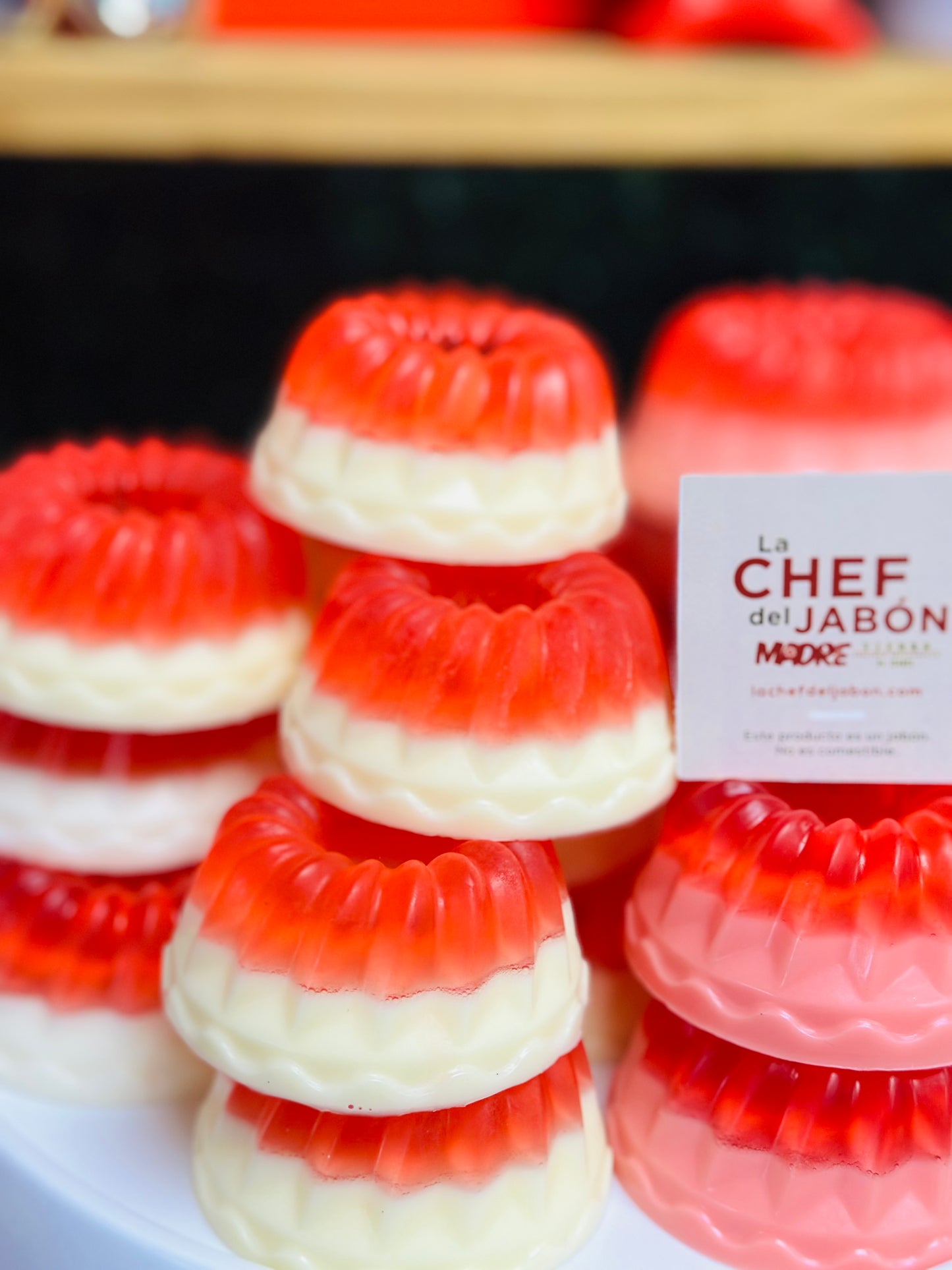 Jabón Artesanal- Strawberry Cheesecake