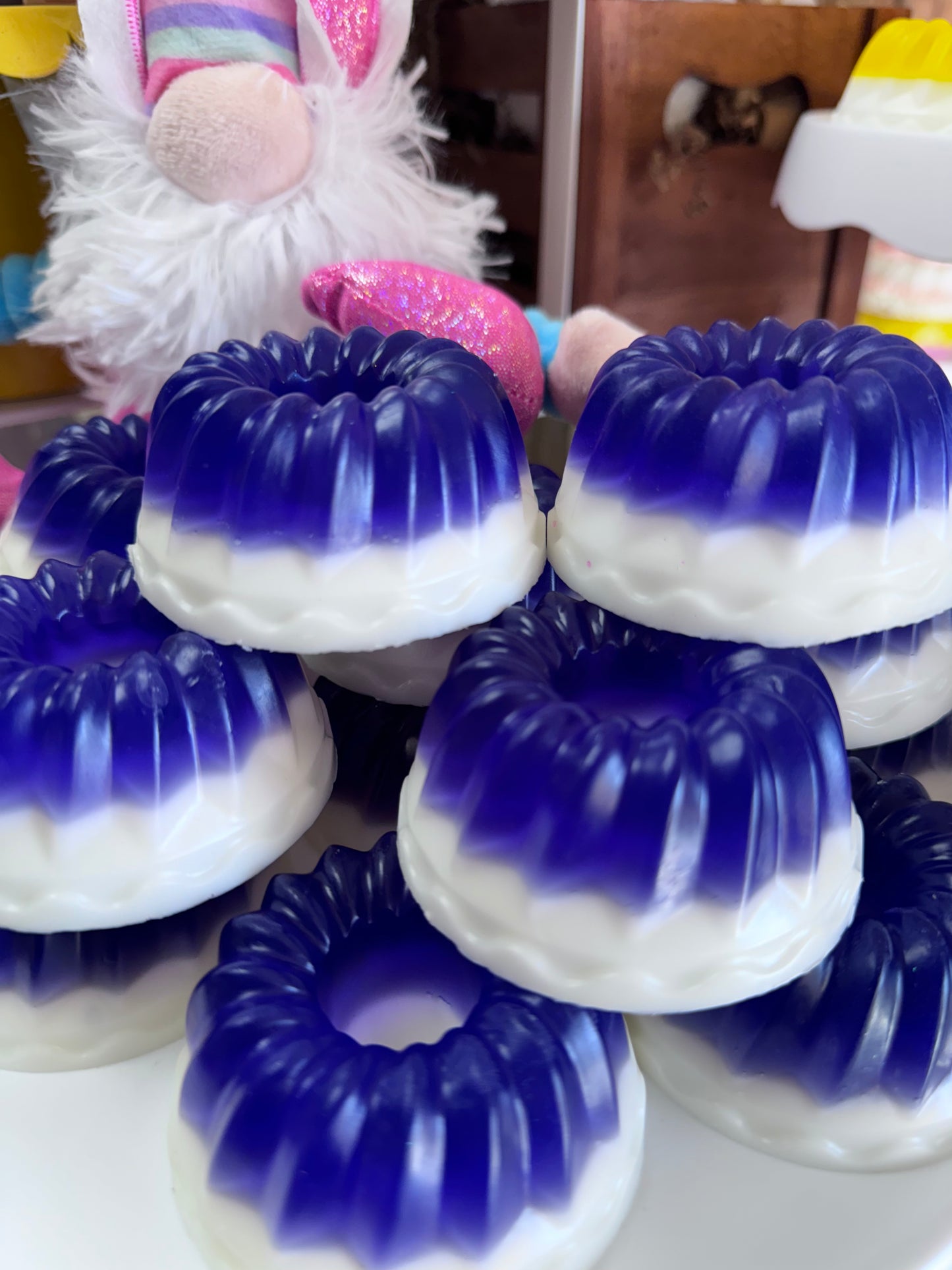 Jabón Artesanal- Blueberry Lavender Cheesecake