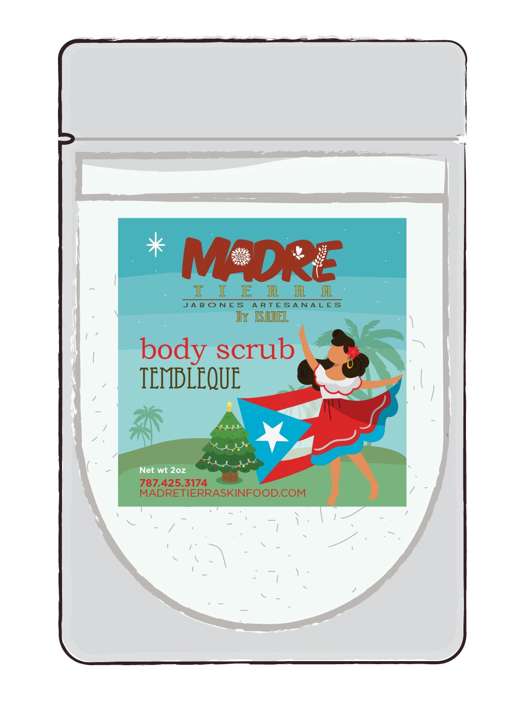 Body Scrubs- Navideños 2.5oz (todos)