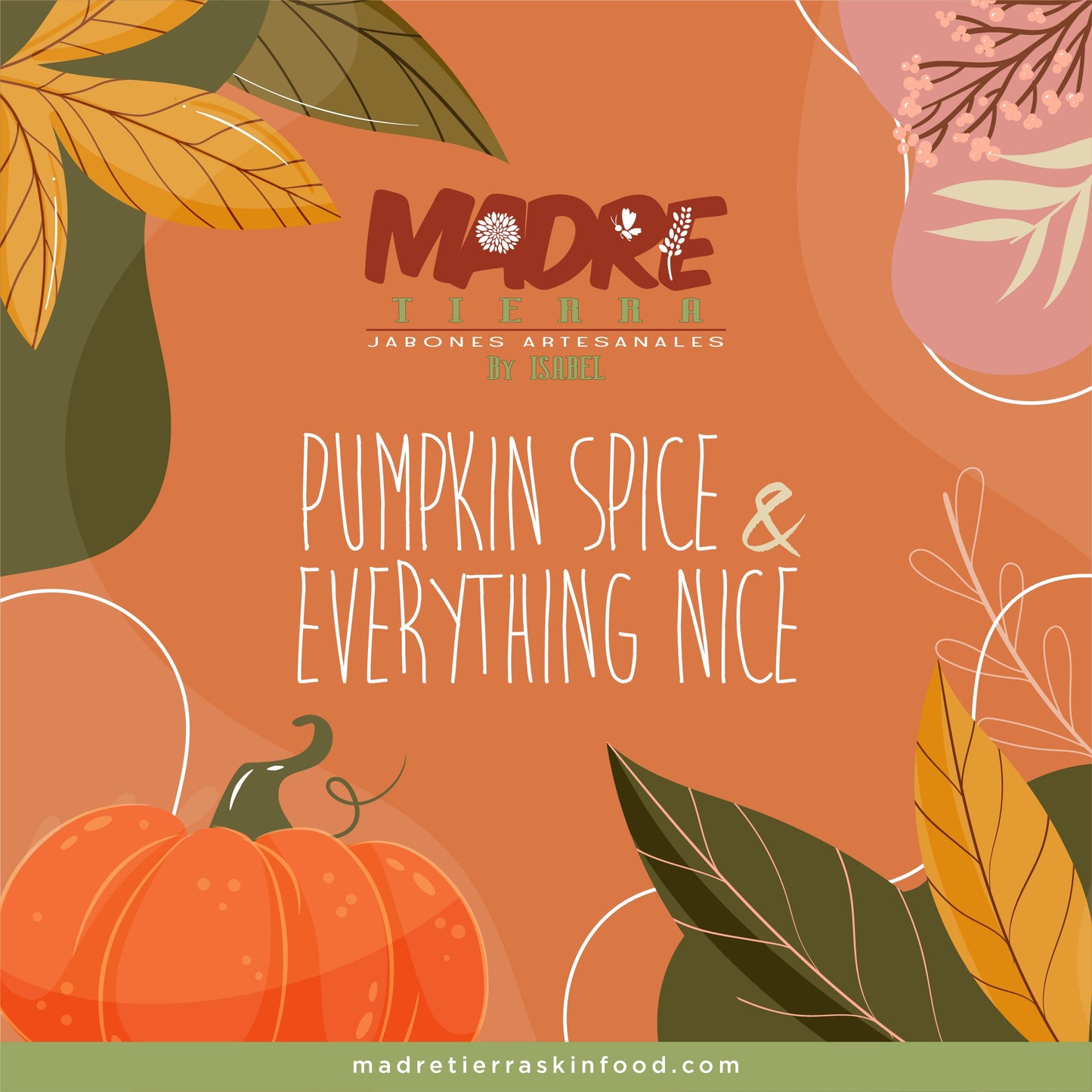 Jabón del Mes- Pumpkin Spice