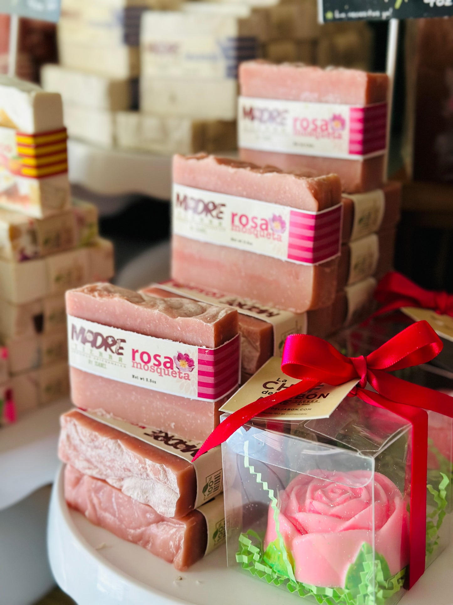 Jabón Artesanal-Rosa Mosqueta