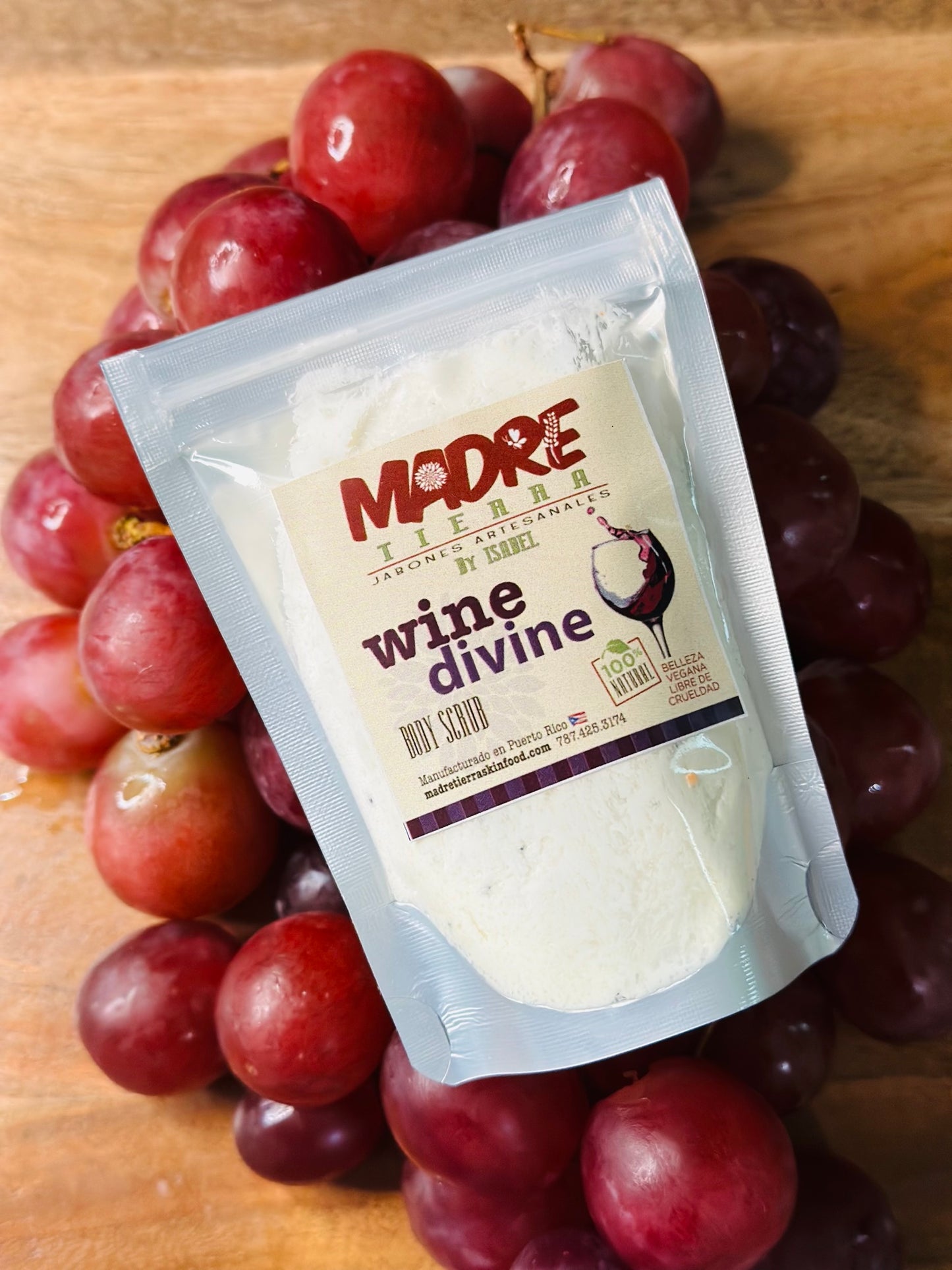 Body Scrub- Wine Divine