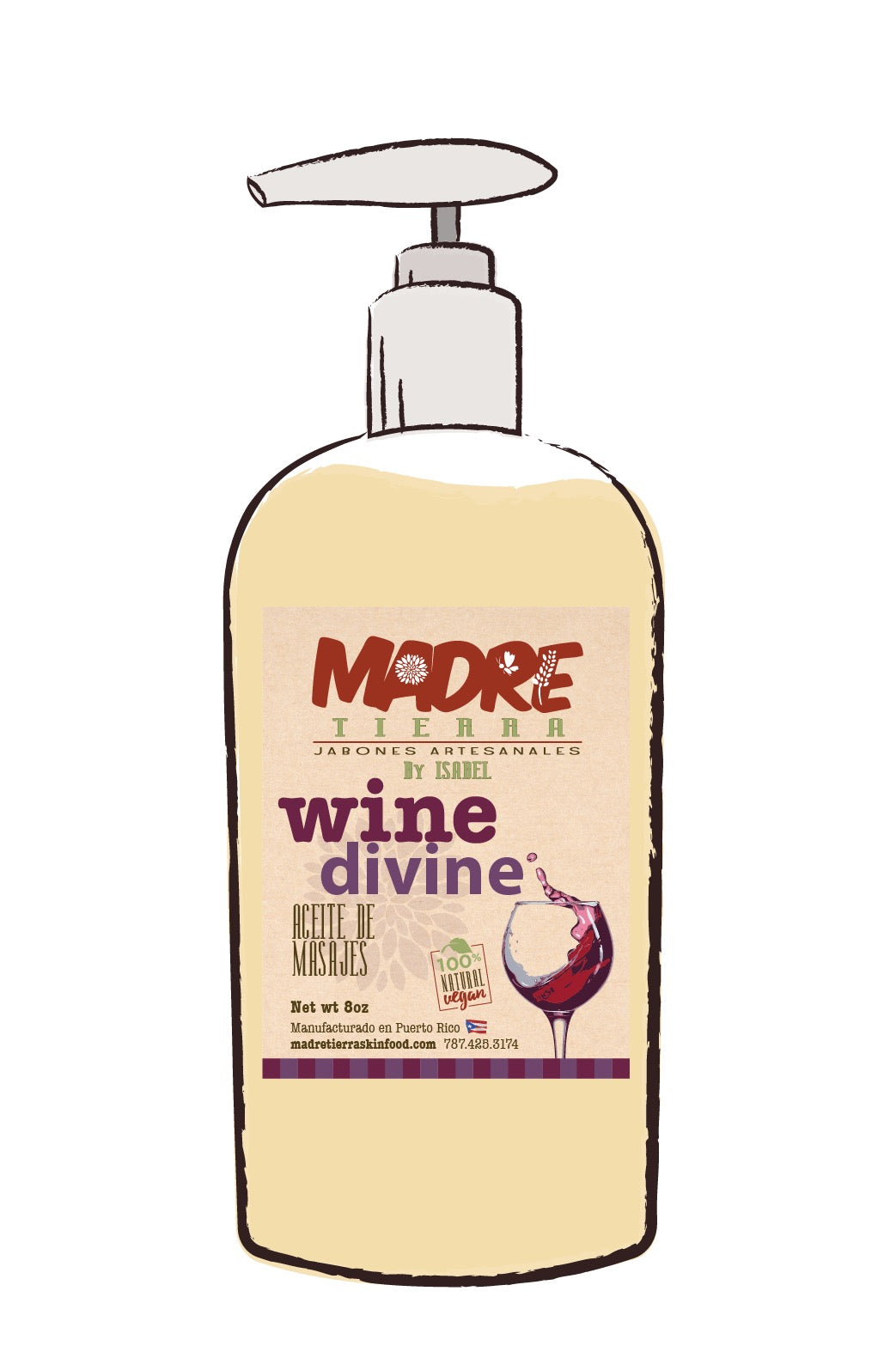 Aceite Corporal 8oz (Todos)