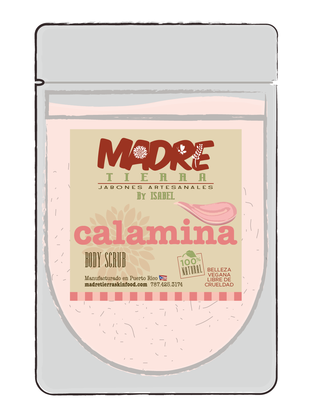 Face & Body Scrub- Calamina