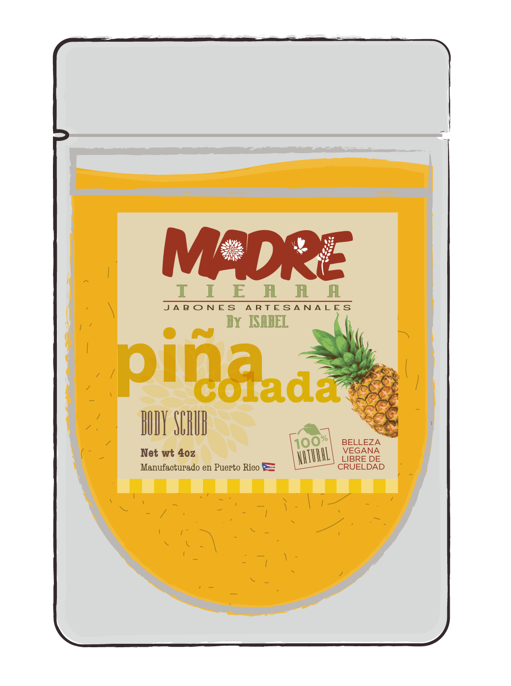 Body Scrub- Piña Colada