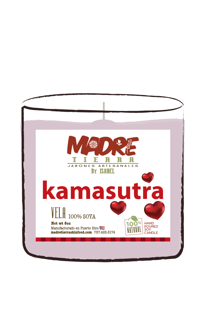 Kamasutra- Vela para Masajes