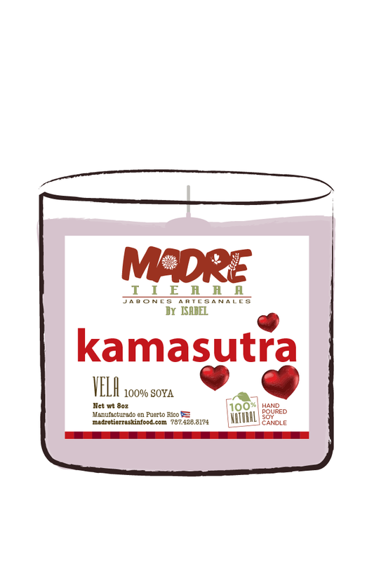 Kamasutra- Vela para Masajes