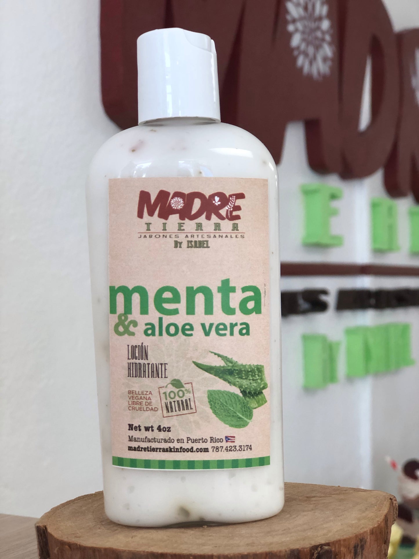 Loción Hidratante- Menta & Eucalipto