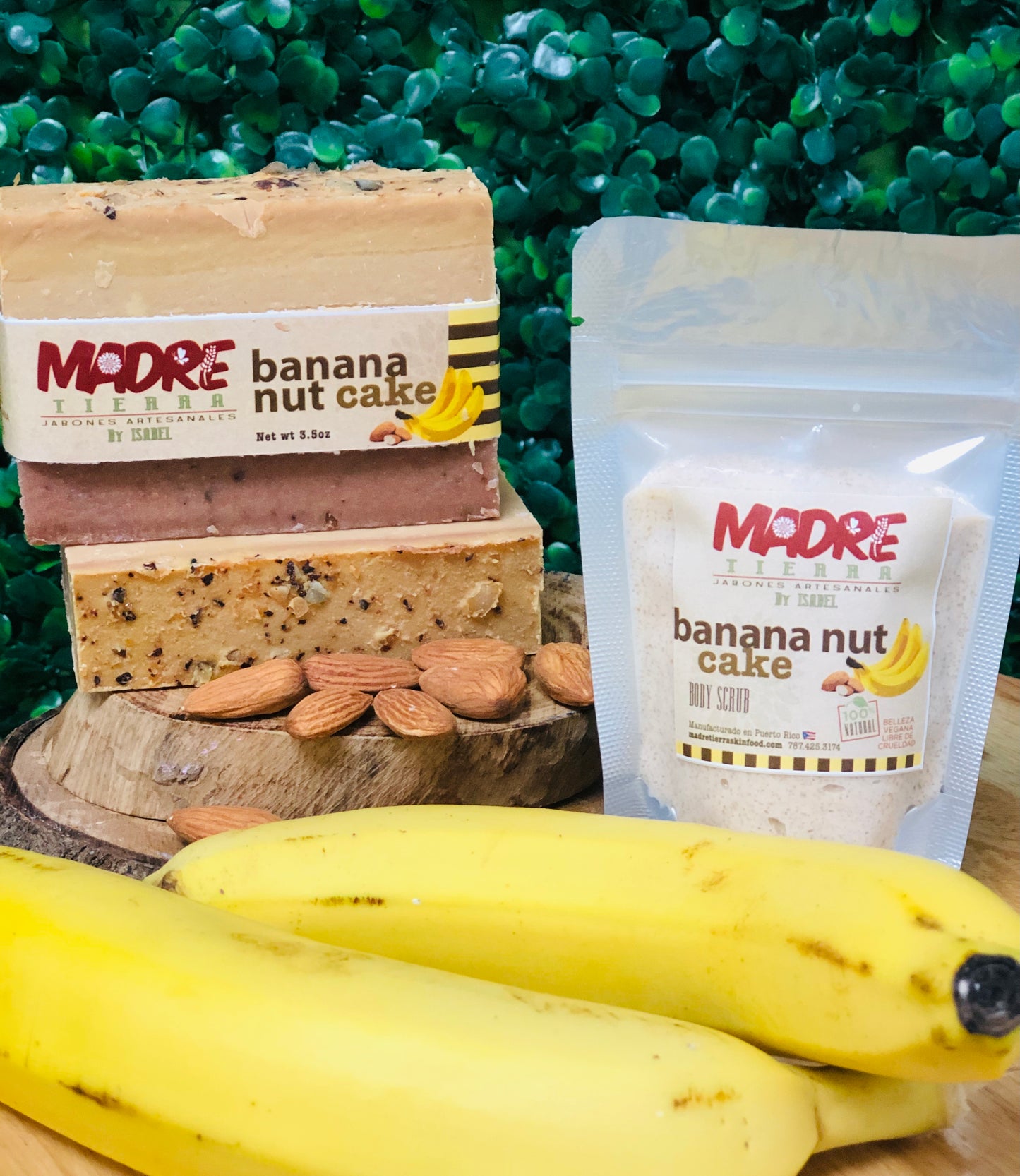Body Scrub-Banana Nut Cake