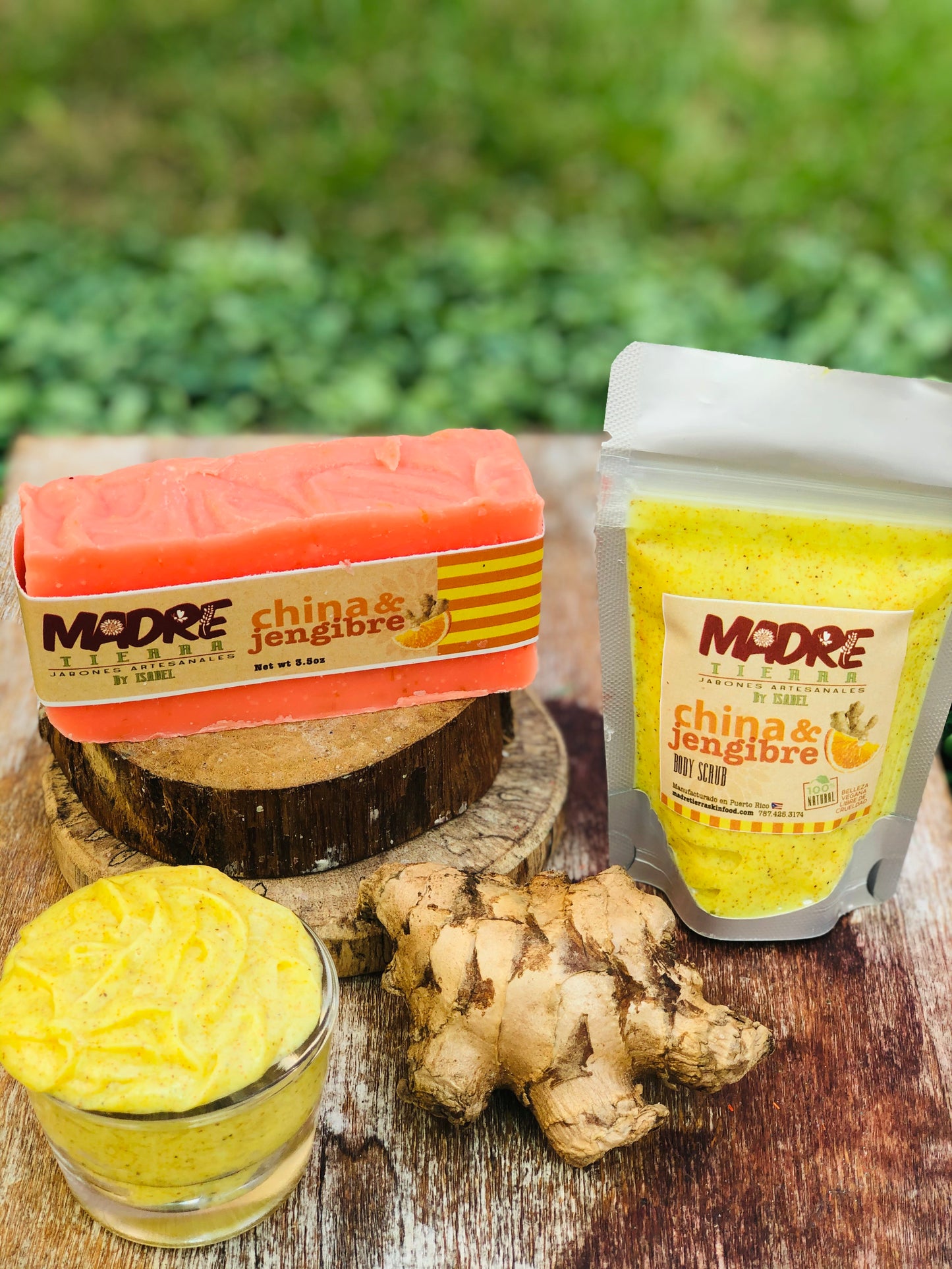 Body Scrub- China & Jengibre