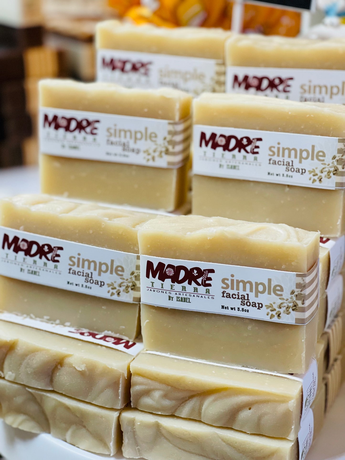 Jabón Artesanal-Simple Facial Soap (avena)