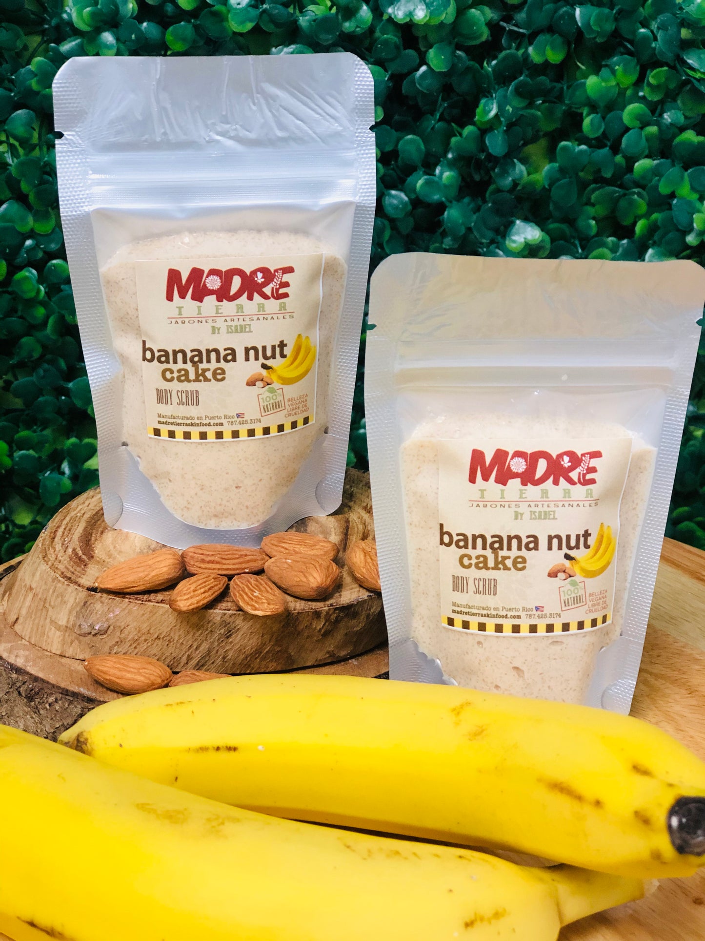 Body Scrub-Banana Nut Cake