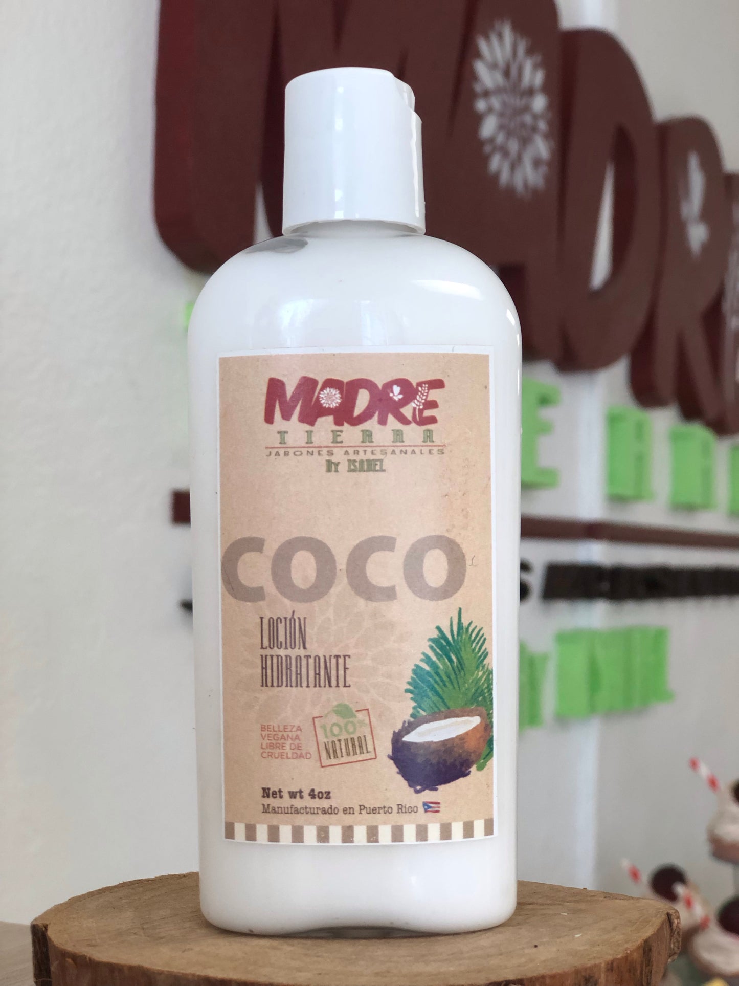 Loción Hidratante- Coco