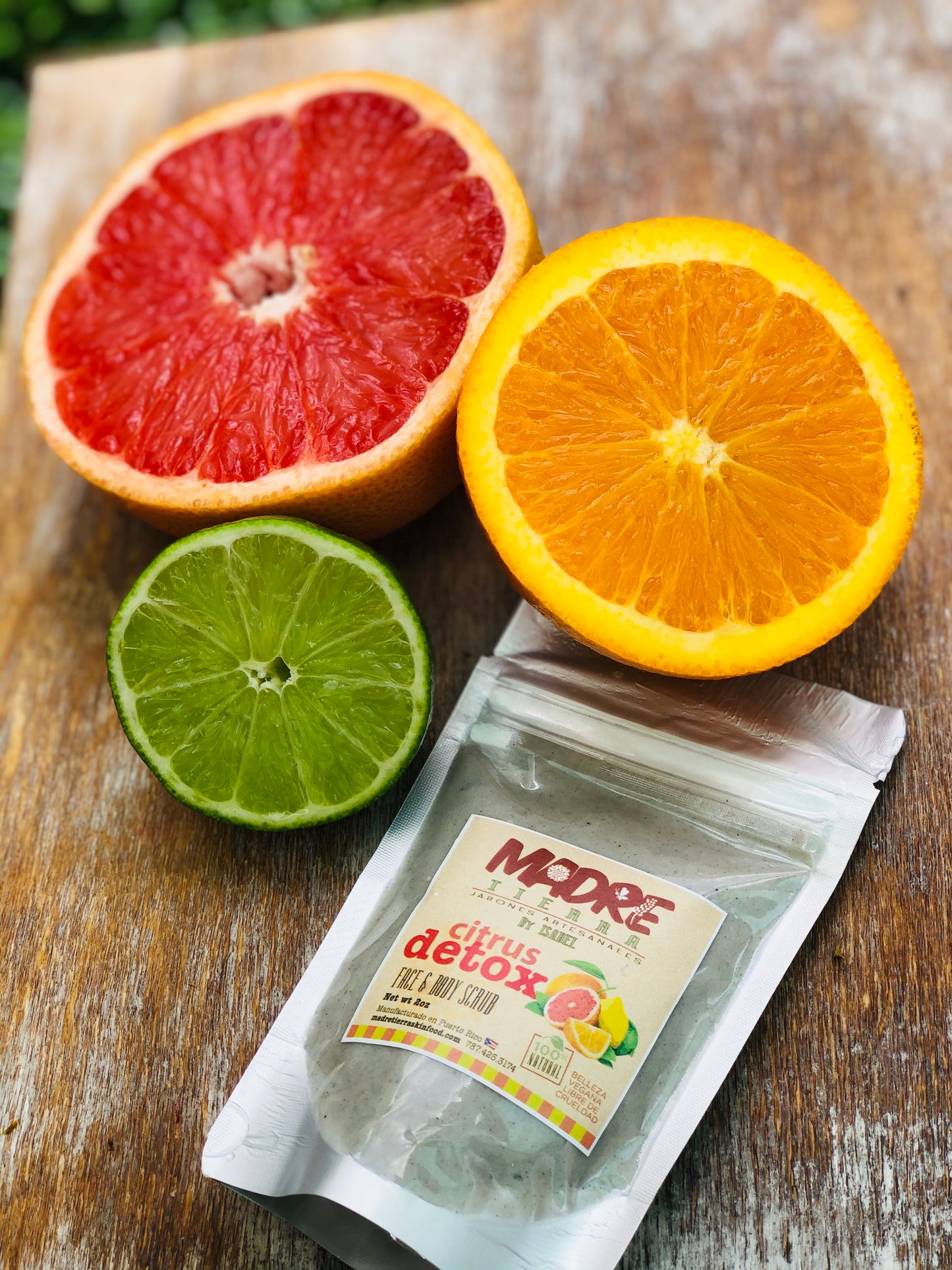 Face & Body Scrub- Citrus & Detox