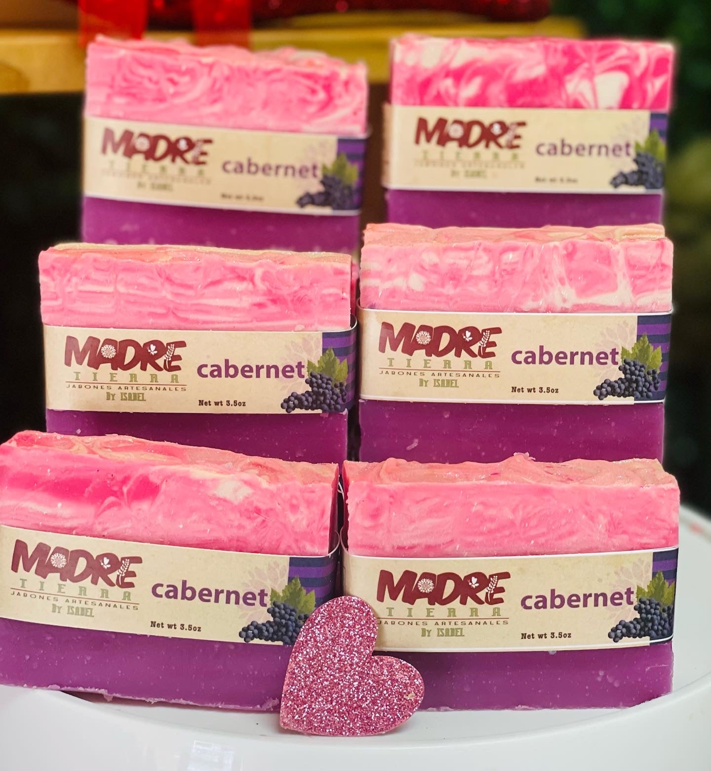 Jabón Artesanal-Cabernet