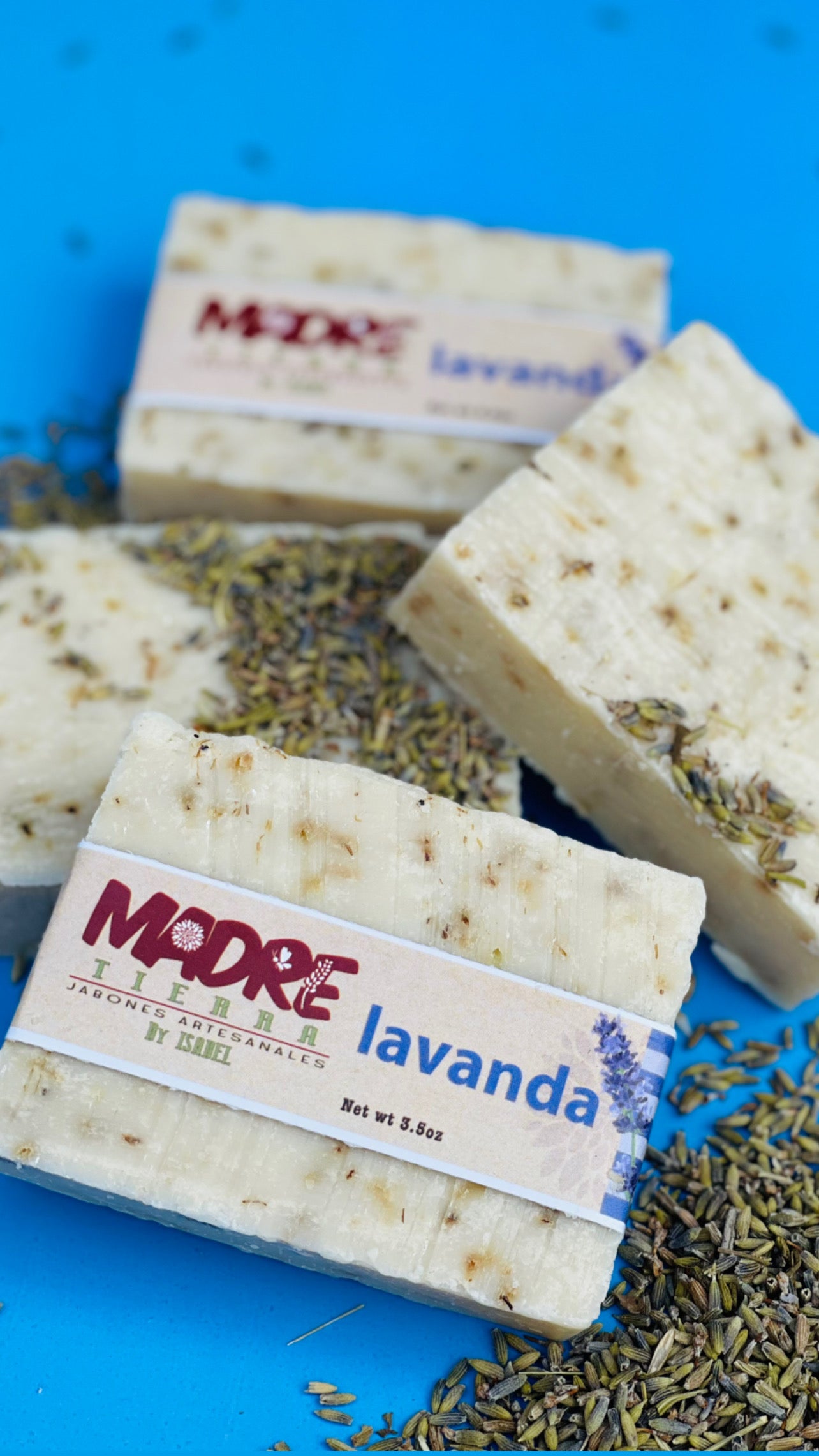 Jabón Artesanal-Lavanda