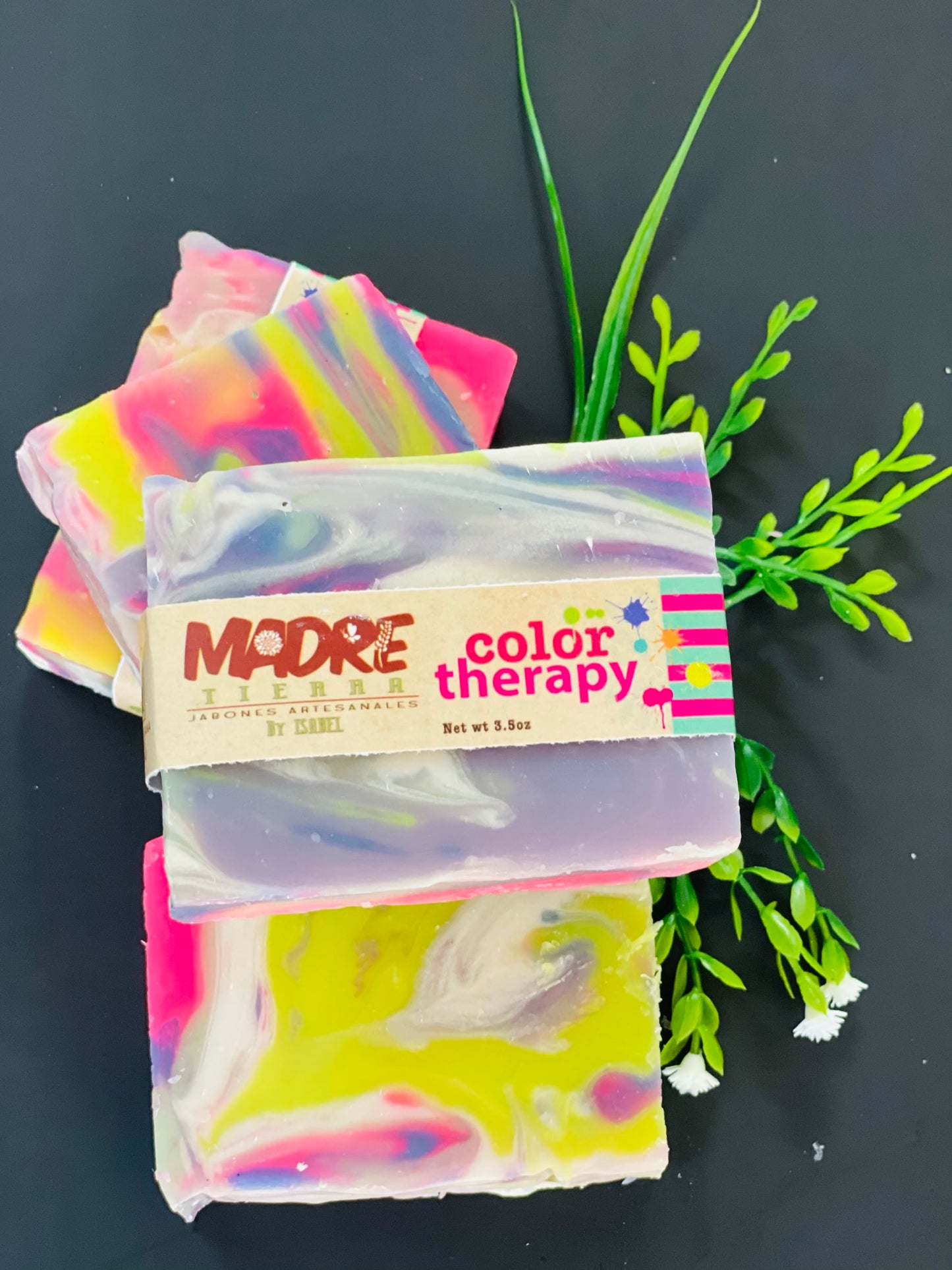 Jabón Artesanal-Color Therapy