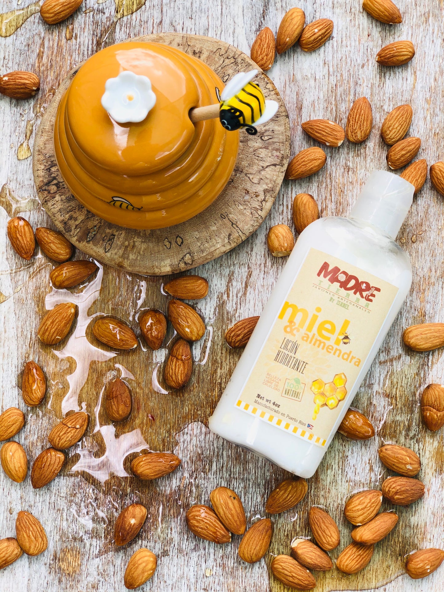 Loción Hidratante- Miel & Almendra