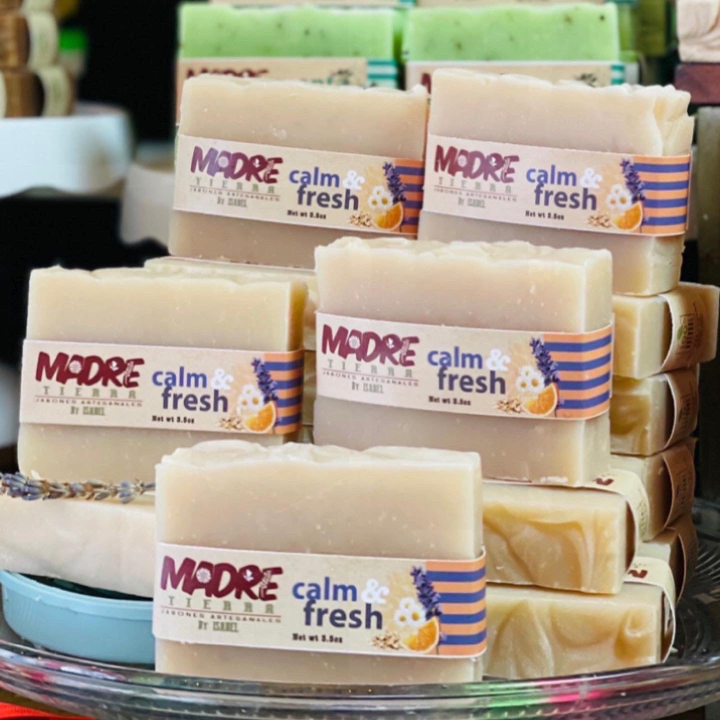Jabón Artesanal-Calm & Fresh