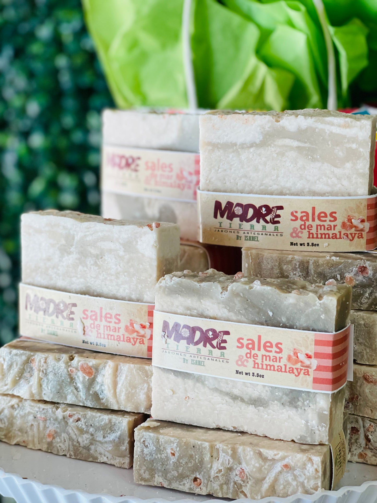 Jabón Artesanal-Sales de Mar & Himalaya
