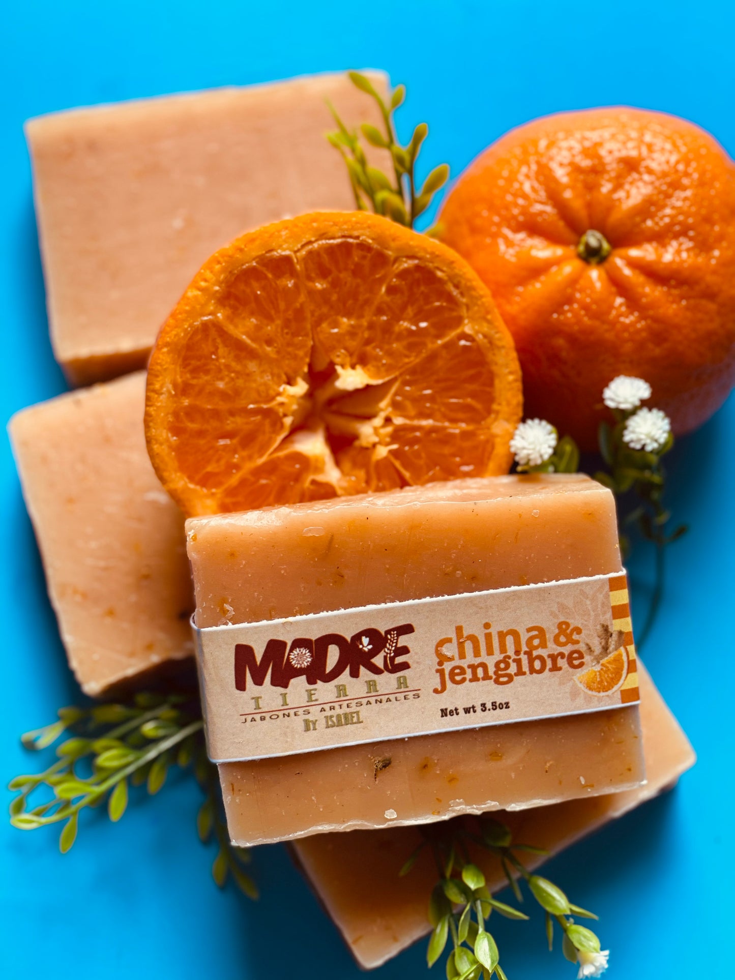 Jabón Artesanal-China & Jengibre