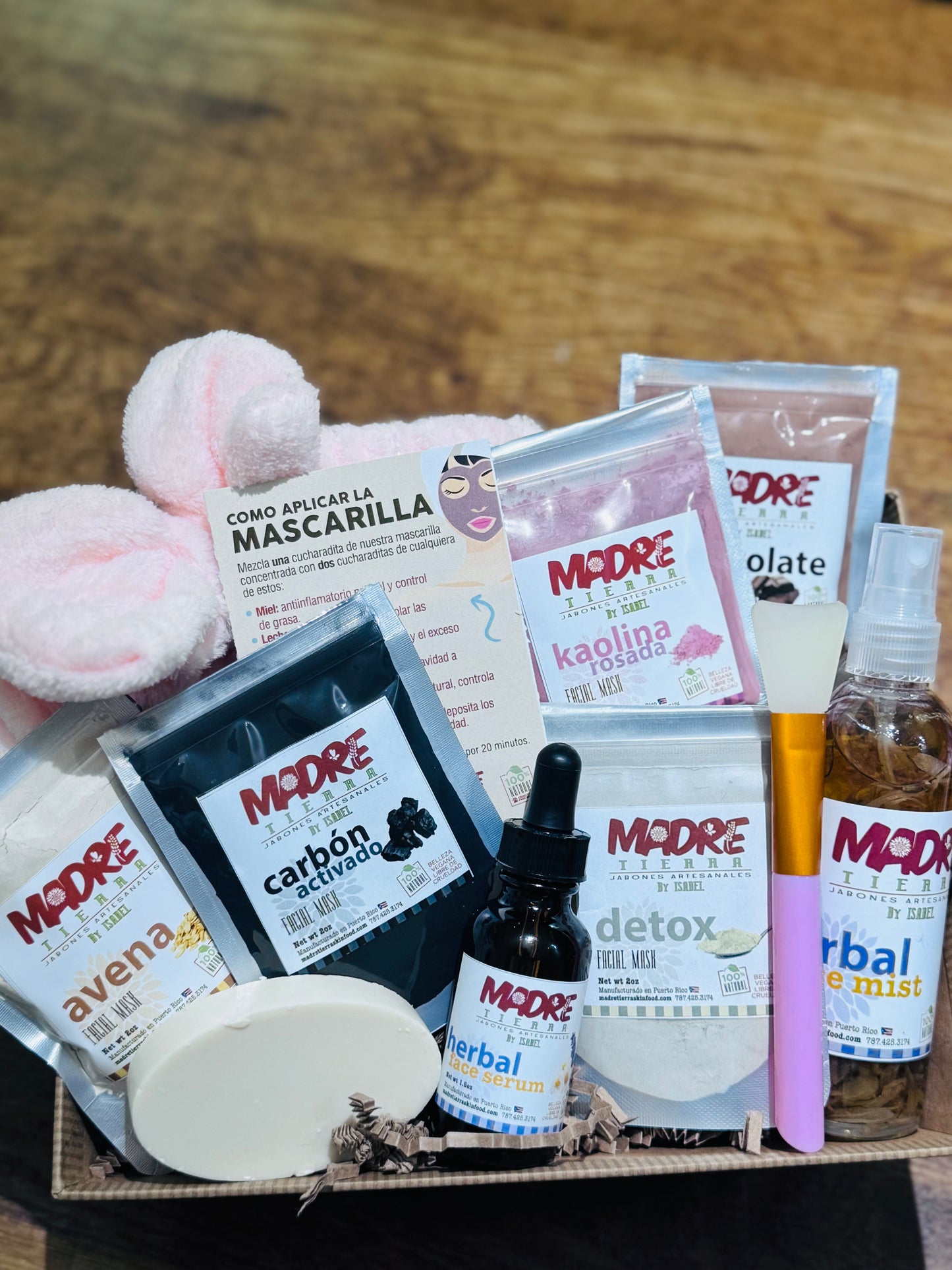 Mascarillas Faciales- kit