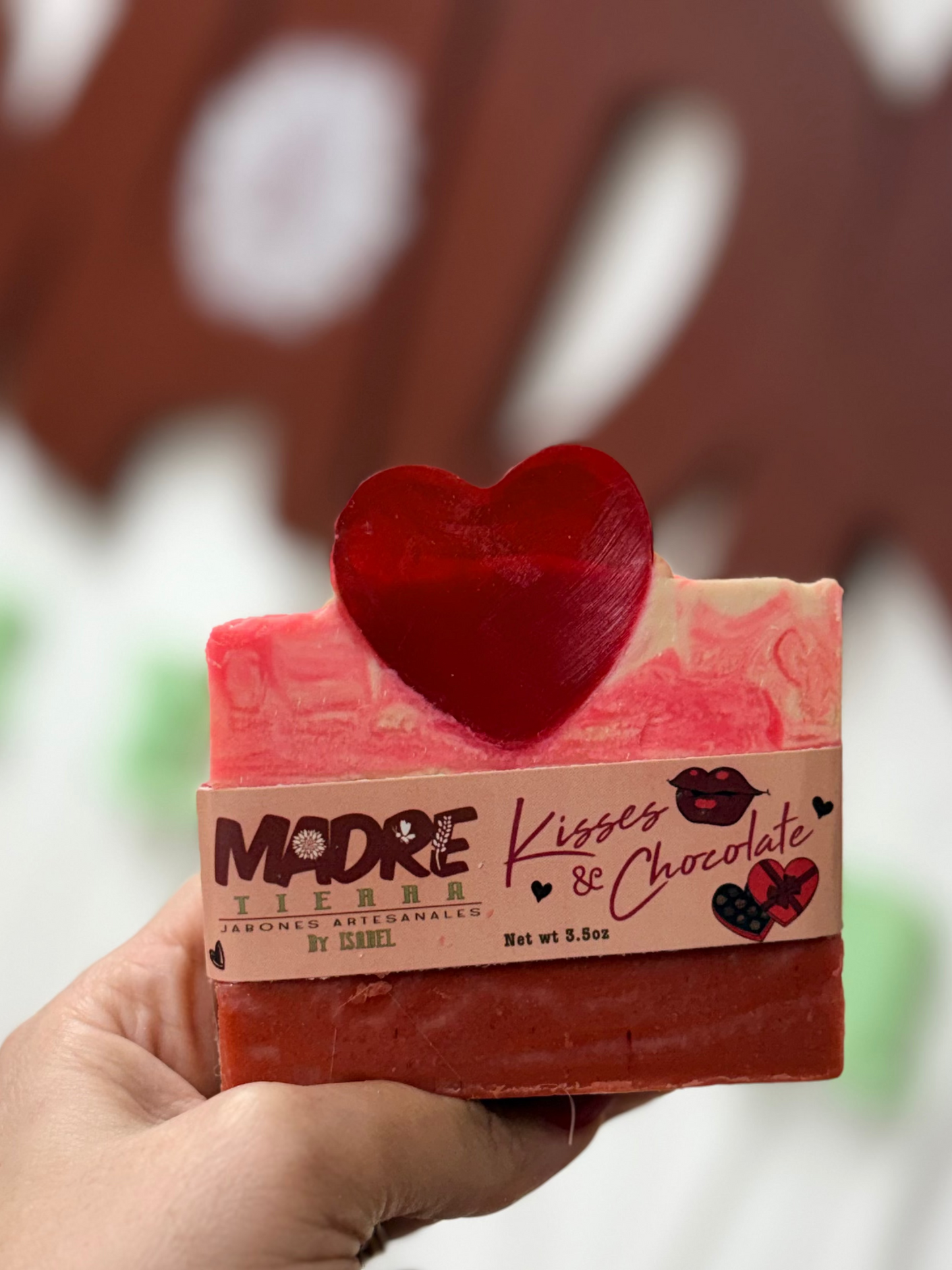 Jabón Artesanal- Kisses & Chocolate (Kamasutra)