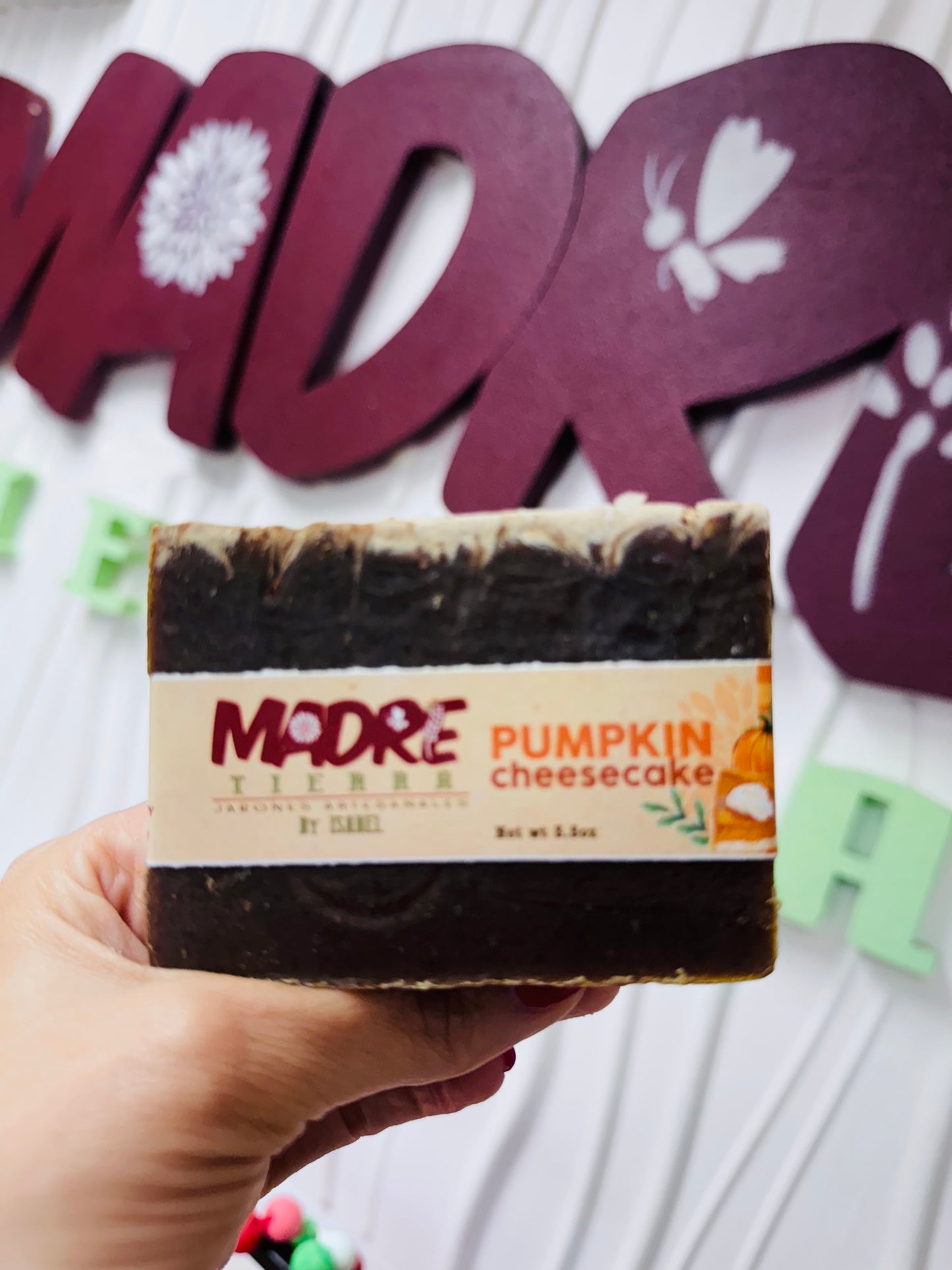 Jabón Artesanal- Pumpkin Cheesecake
