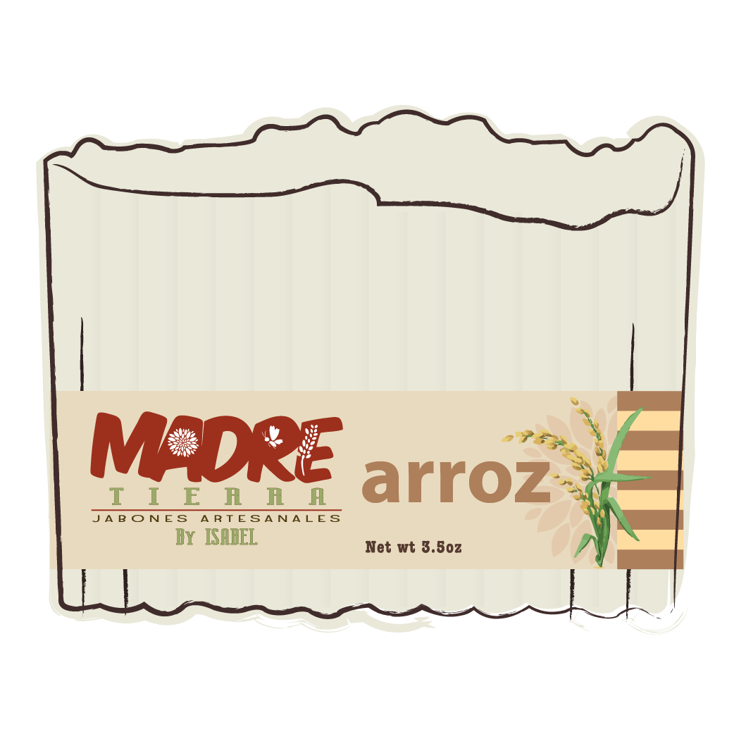 Jabón Artesanal -Arroz