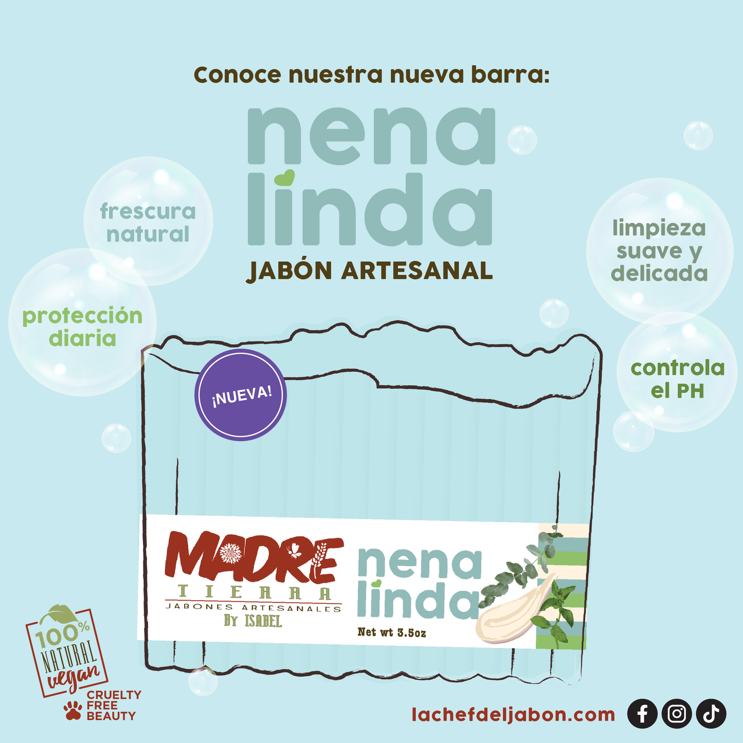 Jabón Íntimo- Nena Linda