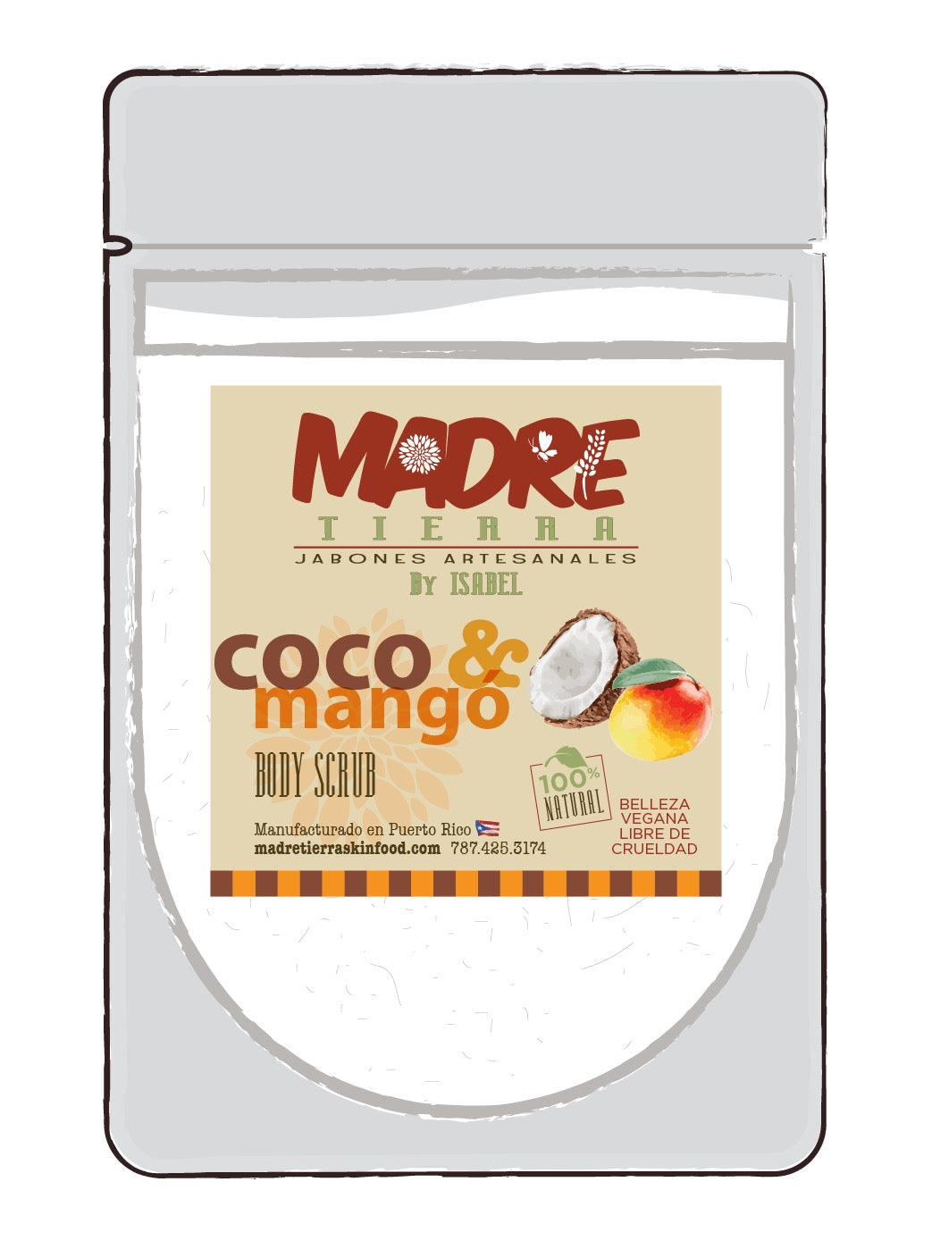 Body Scrub -Coco & Mango